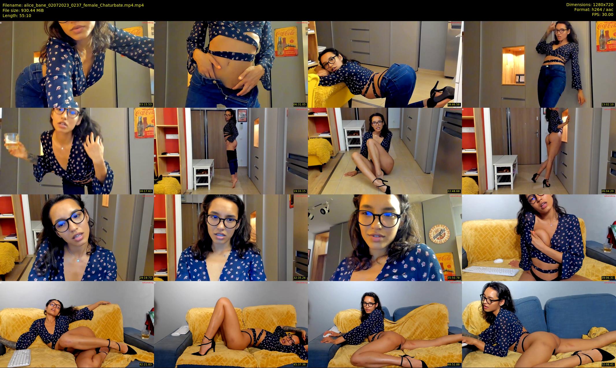 alice_bane — 56 minute Chaturbate female cam show recording, 720p, Jul 2, 2023