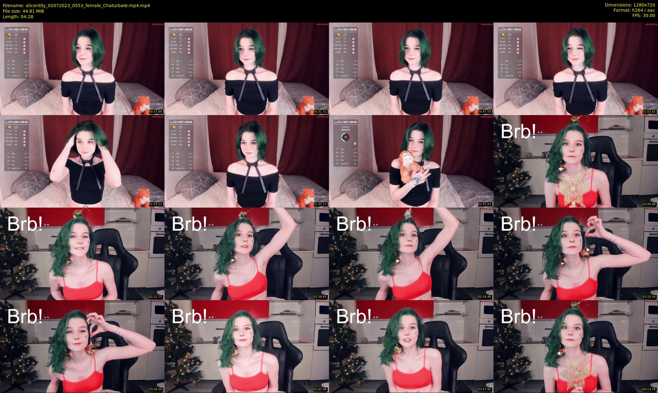 alicentity — 5 minute Chaturbate female cam show recording, 720p, Jul 2, 2023