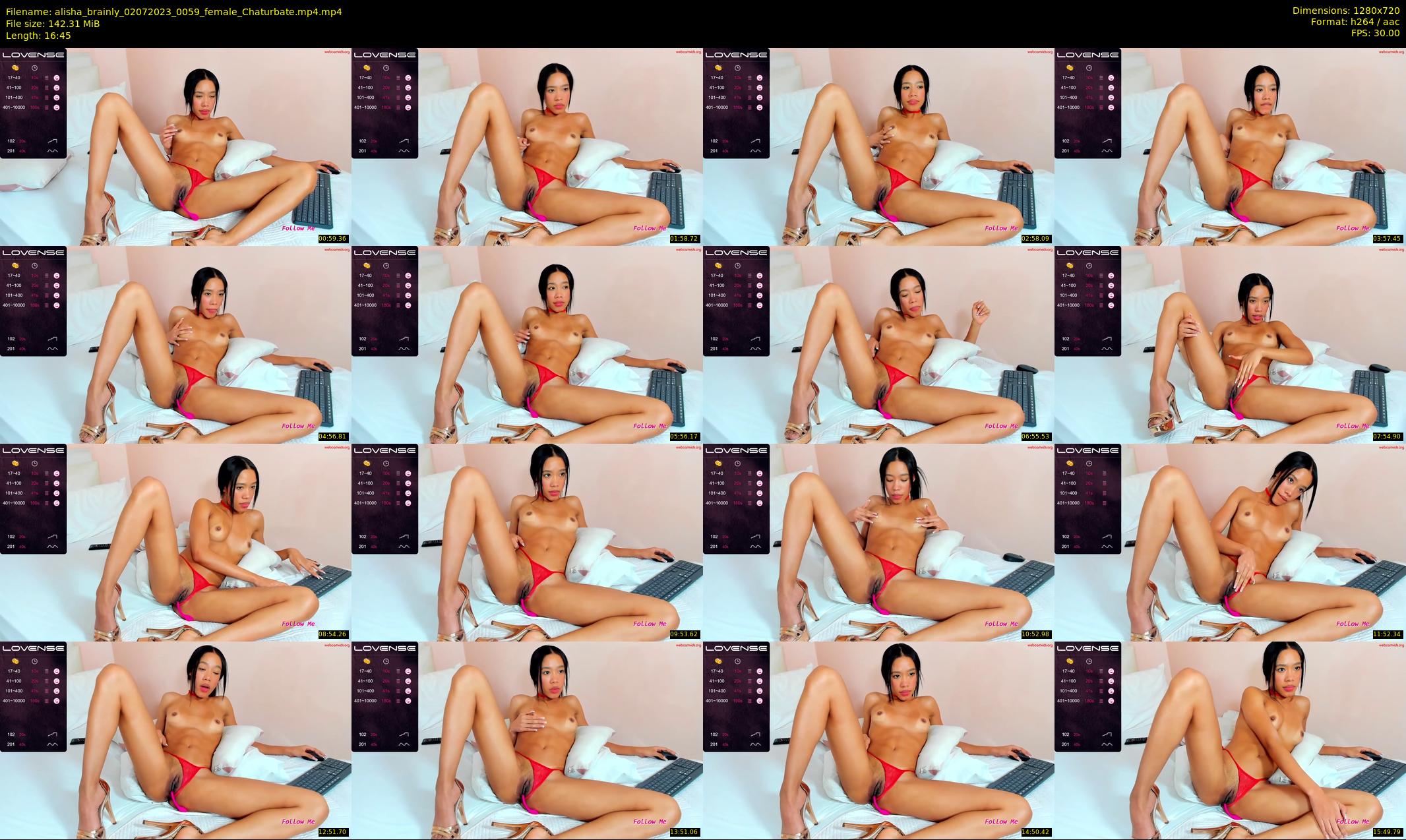 alisha_brainly — 17 minute Chaturbate female cam show recording, 720p, Jul 2, 2023