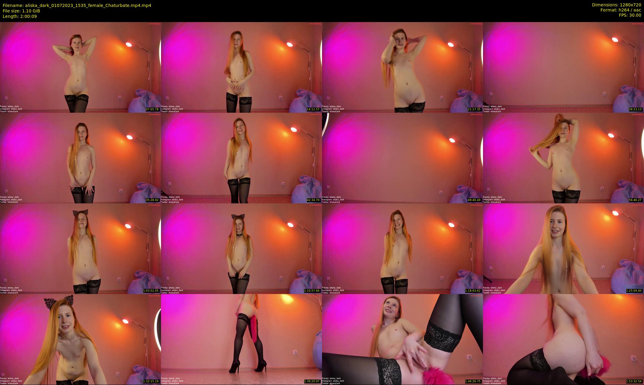 aliska_dark — 121 minute Chaturbate female cam show recording, 720p, Jul 1, 2023