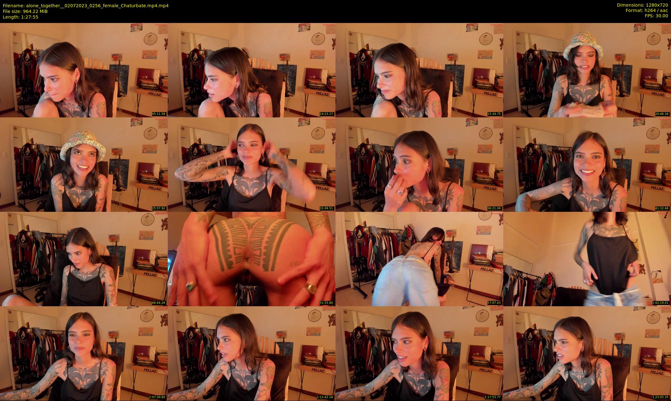 alone_together_ — 88 minute Chaturbate female cam show recording, 720p, Jul 2, 2023