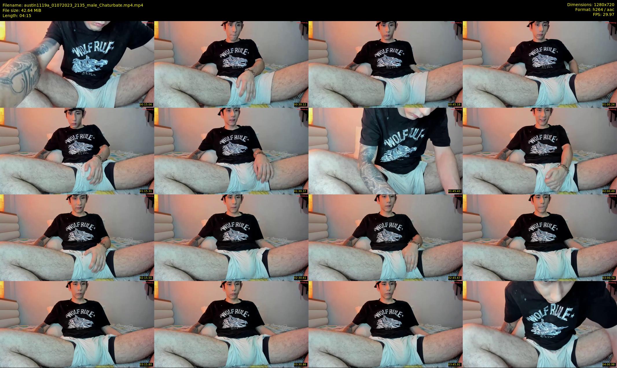 austin1119a — 5 minute Chaturbate male cam show recording, 720p, Jul 1, 2023
