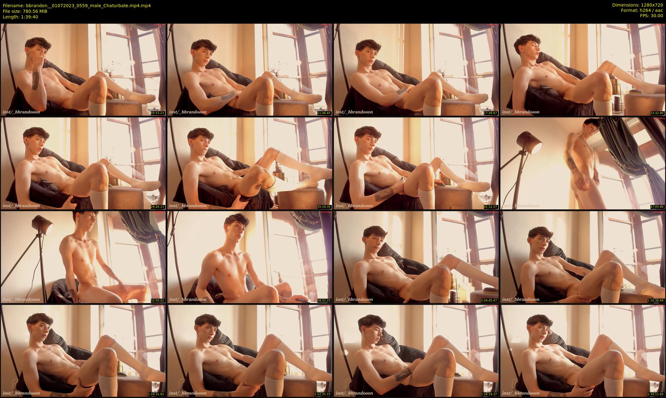 bbrandon_ — 100 minute Chaturbate male cam show recording, 720p, Jul 1, 2023