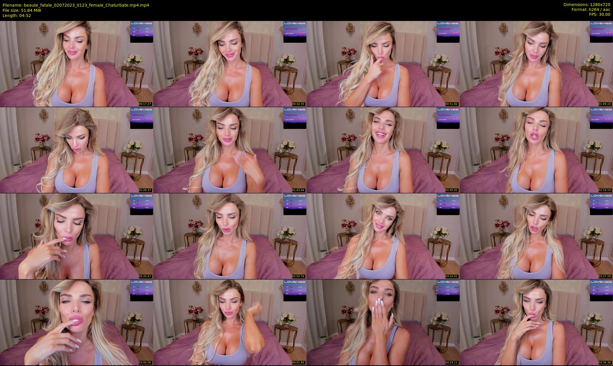 beaute_fatale — 5 minute Chaturbate female cam show recording, 720p, Jul 2, 2023