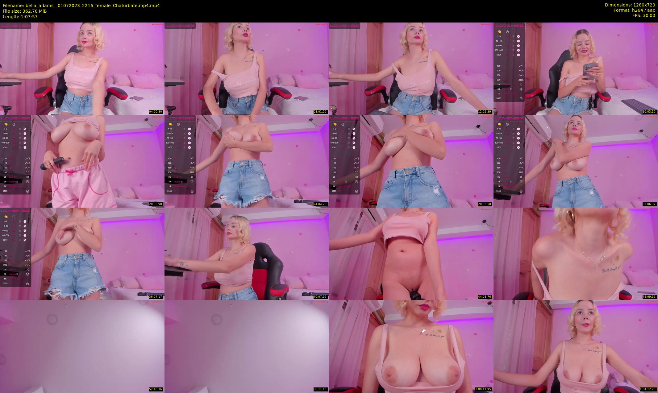 bella_adams_ — 68 minute Chaturbate female cam show recording, 720p, Jul 1, 2023