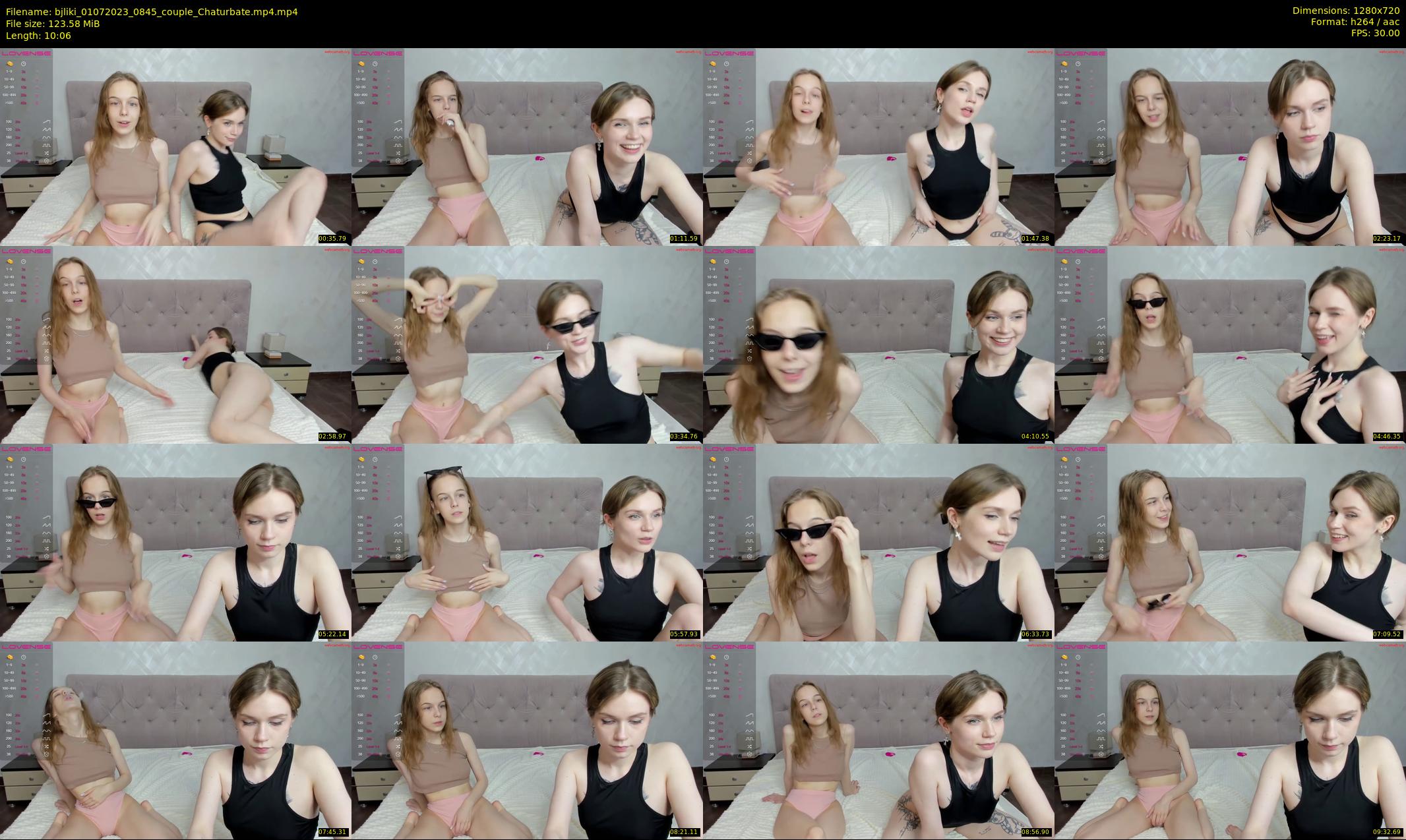 bjliki — 11 minute Chaturbate couple cam show recording, 720p, Jul 1, 2023