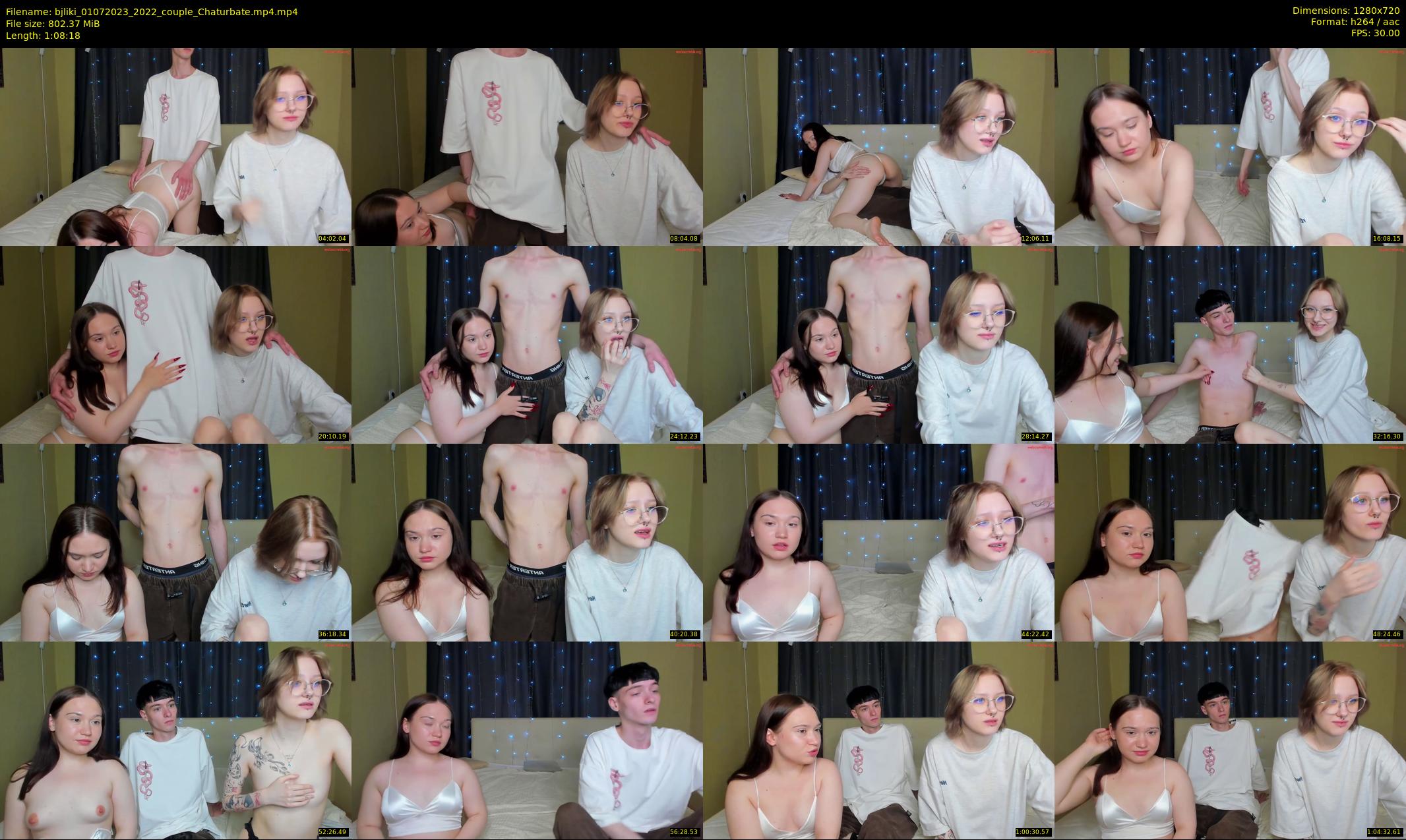 bjliki — 69 minute Chaturbate couple cam show recording, 720p, Jul 1, 2023