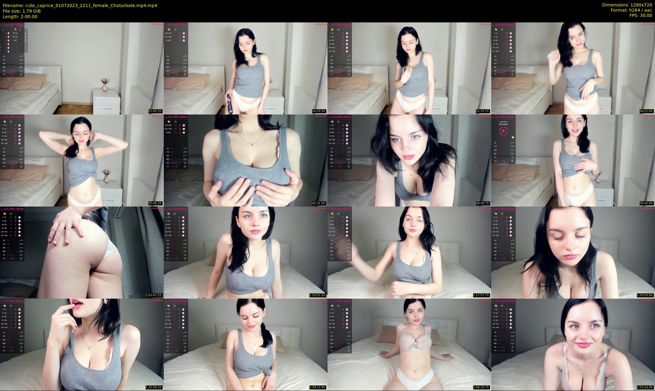 cute_caprice — 120 minute Chaturbate female cam show recording, 720p, Jul 1, 2023
