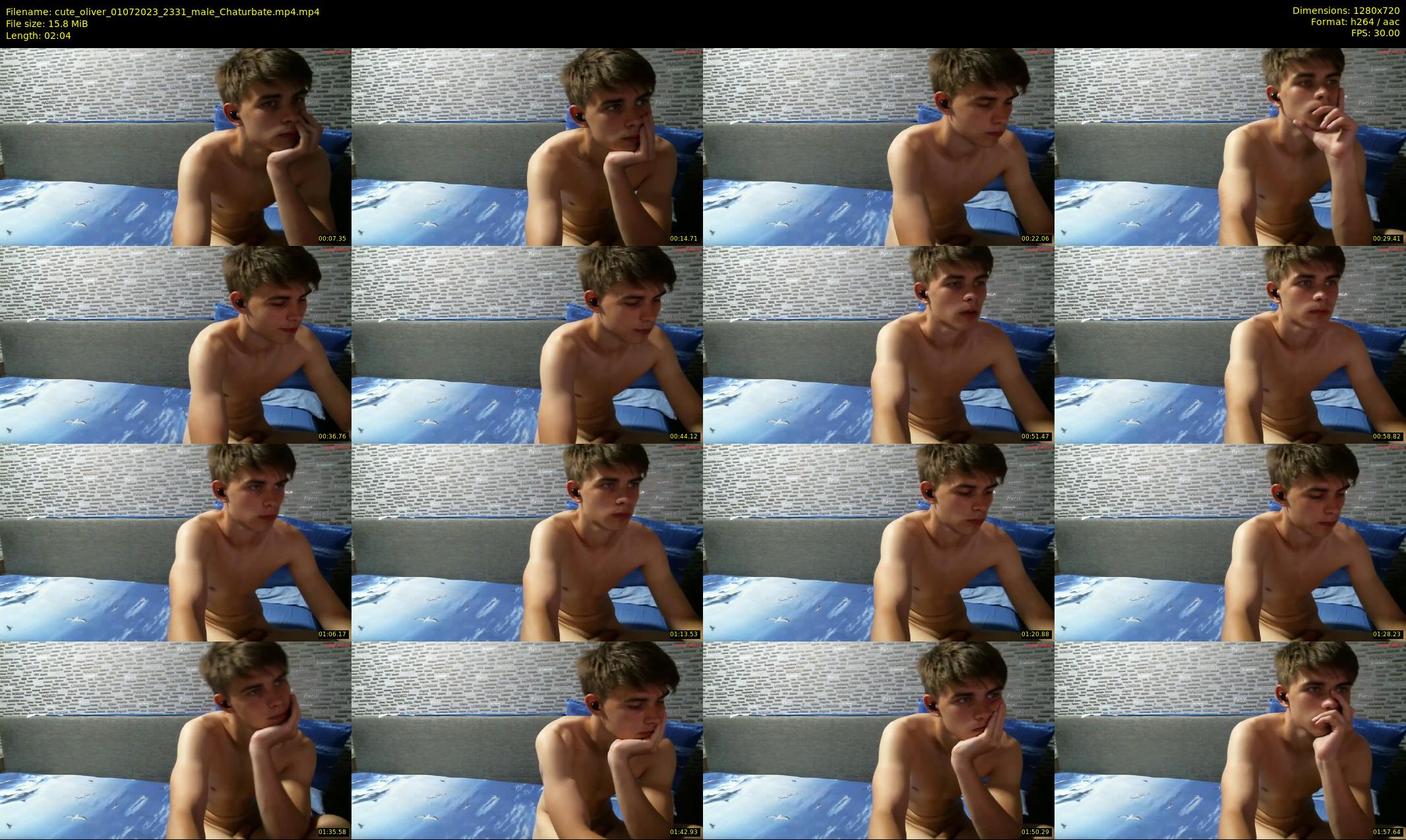 cute_oliver — 3 minute Chaturbate male cam show recording, 720p, Jul 1, 2023