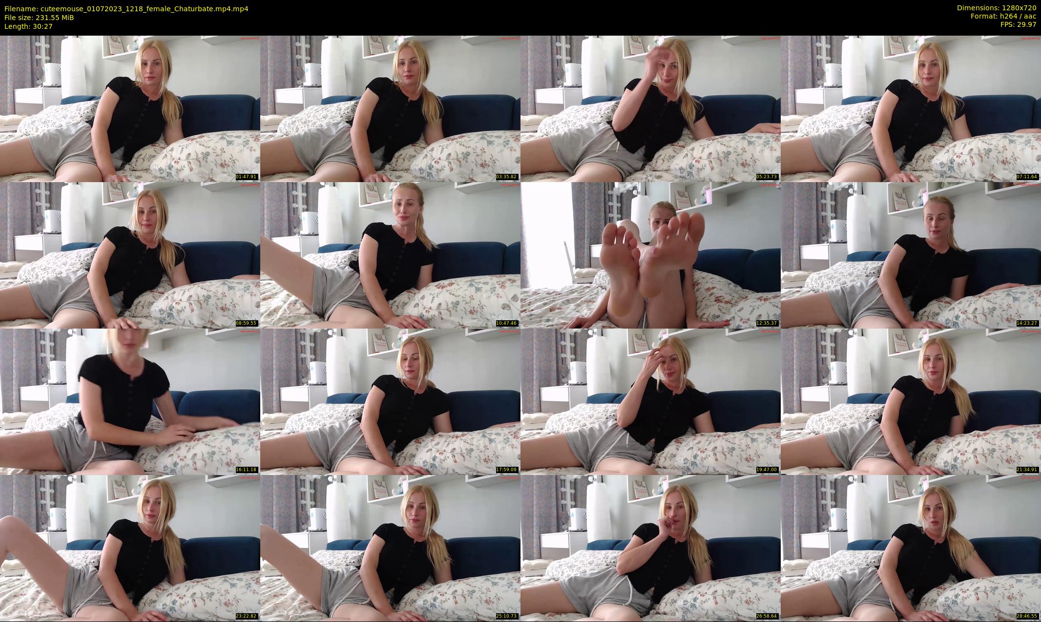 cuteemouse — 31 minute Chaturbate female cam show recording, 720p, Jul 1, 2023