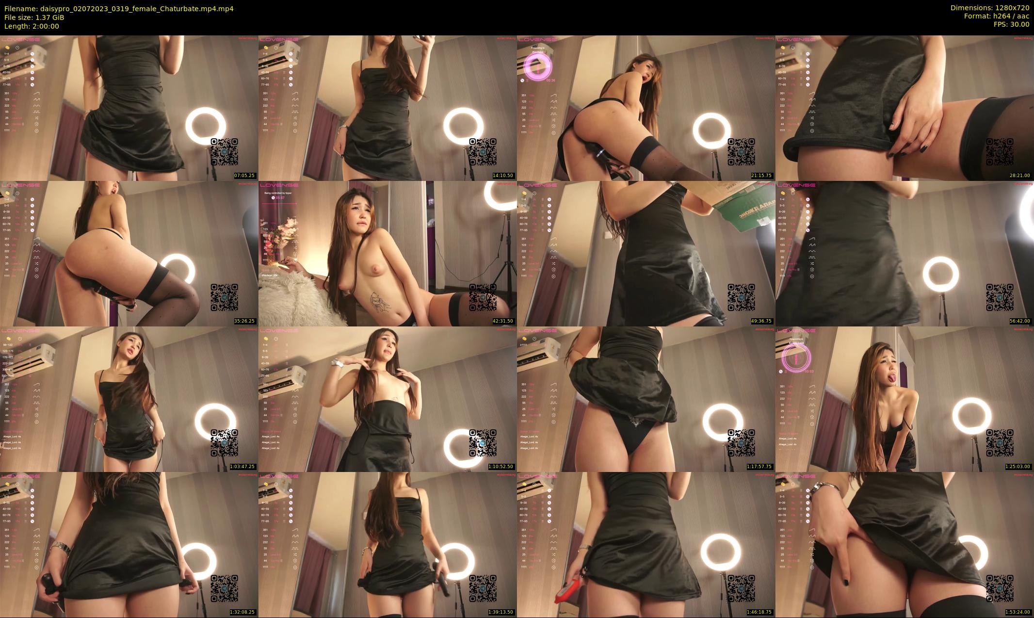 daisypro — 120 minute Chaturbate couple cam show recording, 720p, Jul 2, 2023