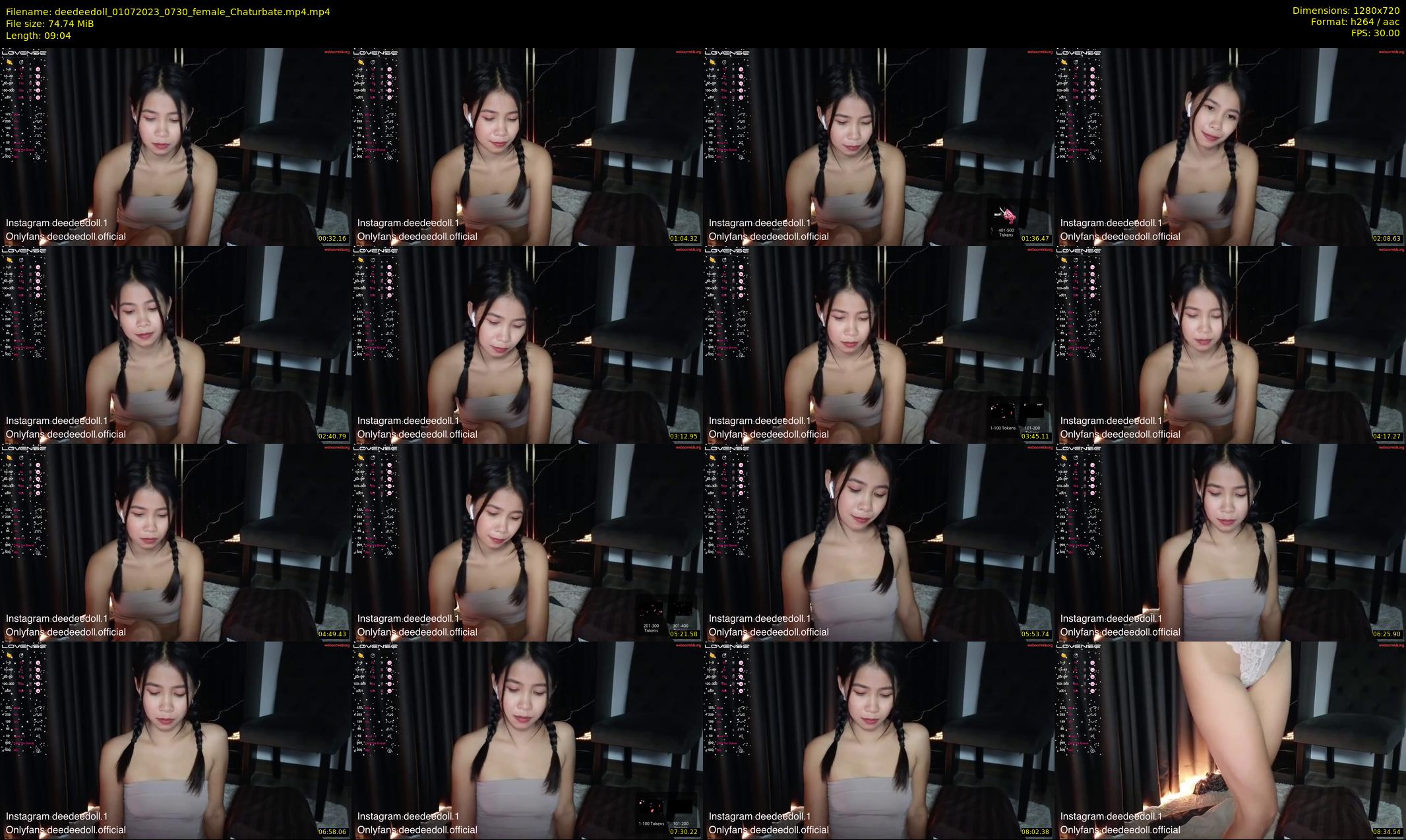 deedeedoll — 10 minute Chaturbate female cam show recording, 720p, Jul 1, 2023