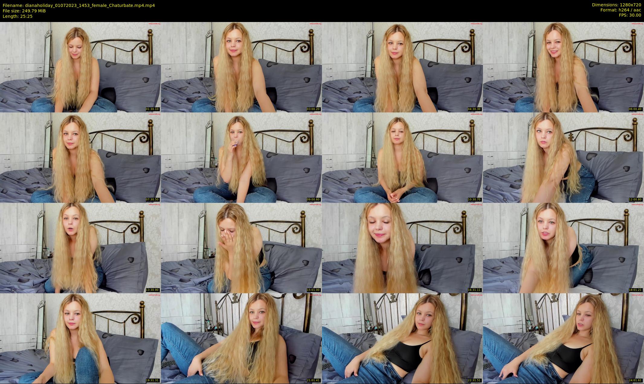 dianaholiday — 26 minute Chaturbate female cam show recording, 720p, Jul 1, 2023
