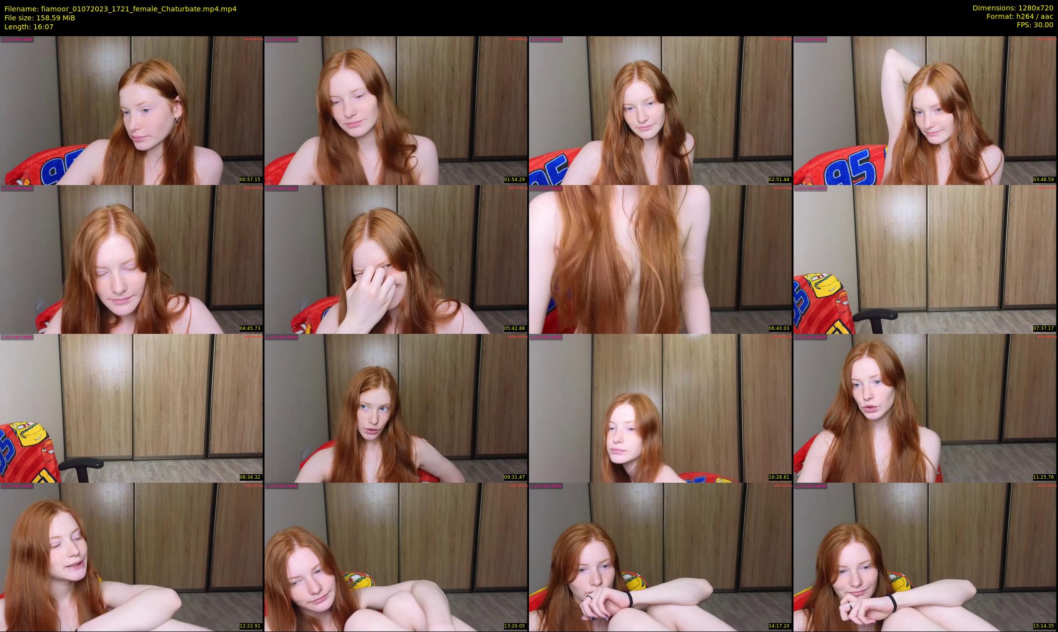 fiamoor — 17 minute Chaturbate female cam show recording, 720p, Jul 1, 2023