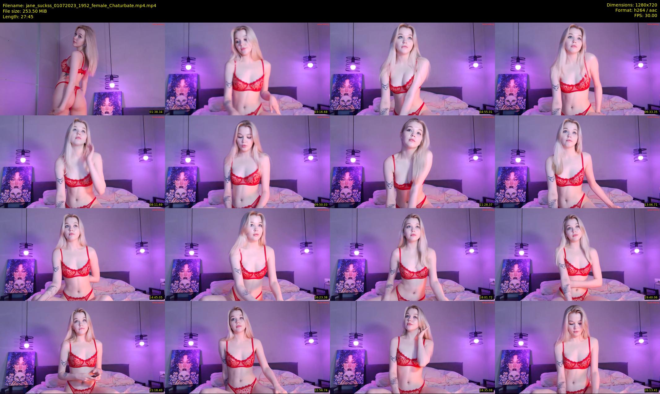 jane_suckss — 28 minute Chaturbate female cam show recording, 720p, Jul 1, 2023