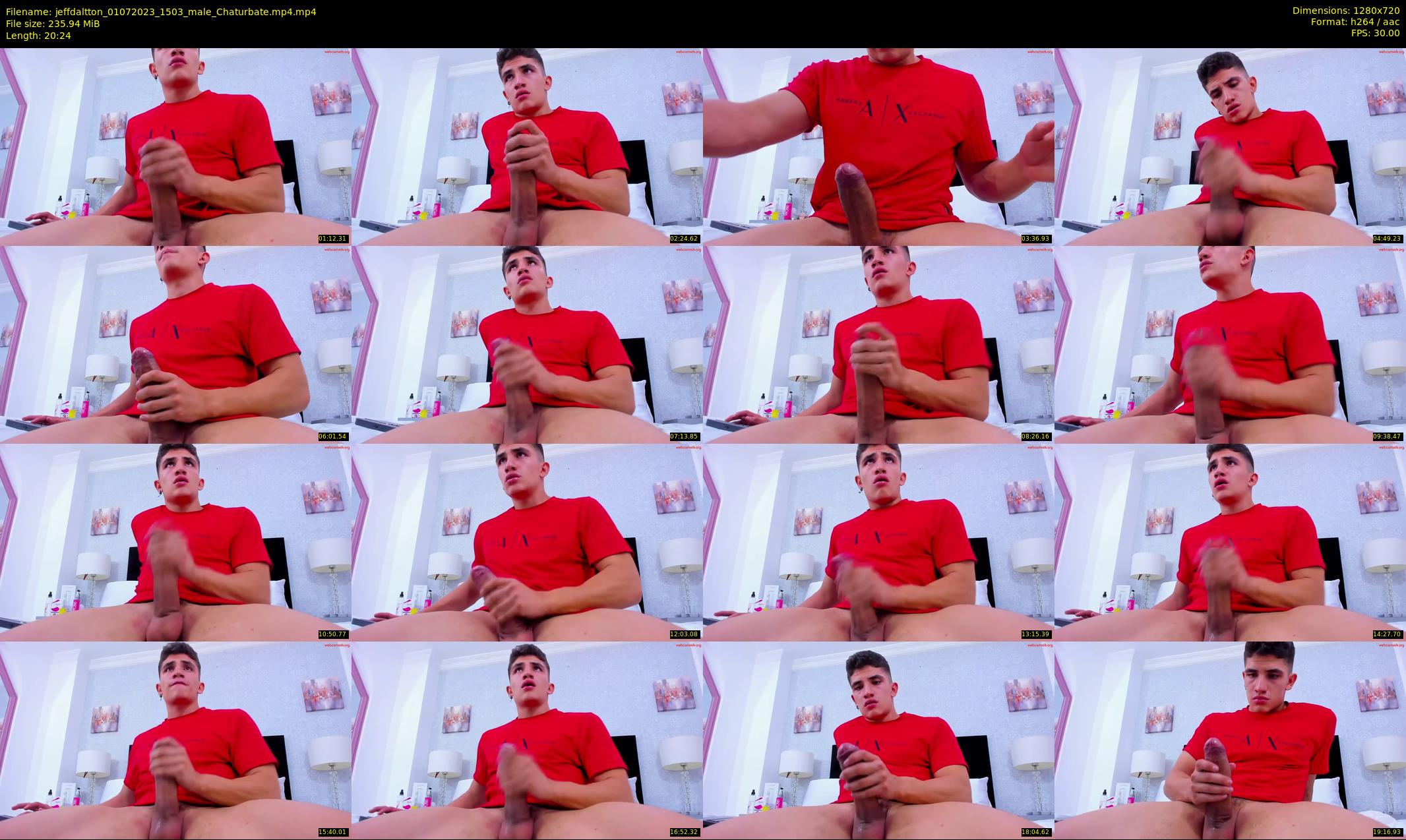 jeffdaltton — 21 minute Chaturbate male cam show recording, 720p, Jul 1, 2023
