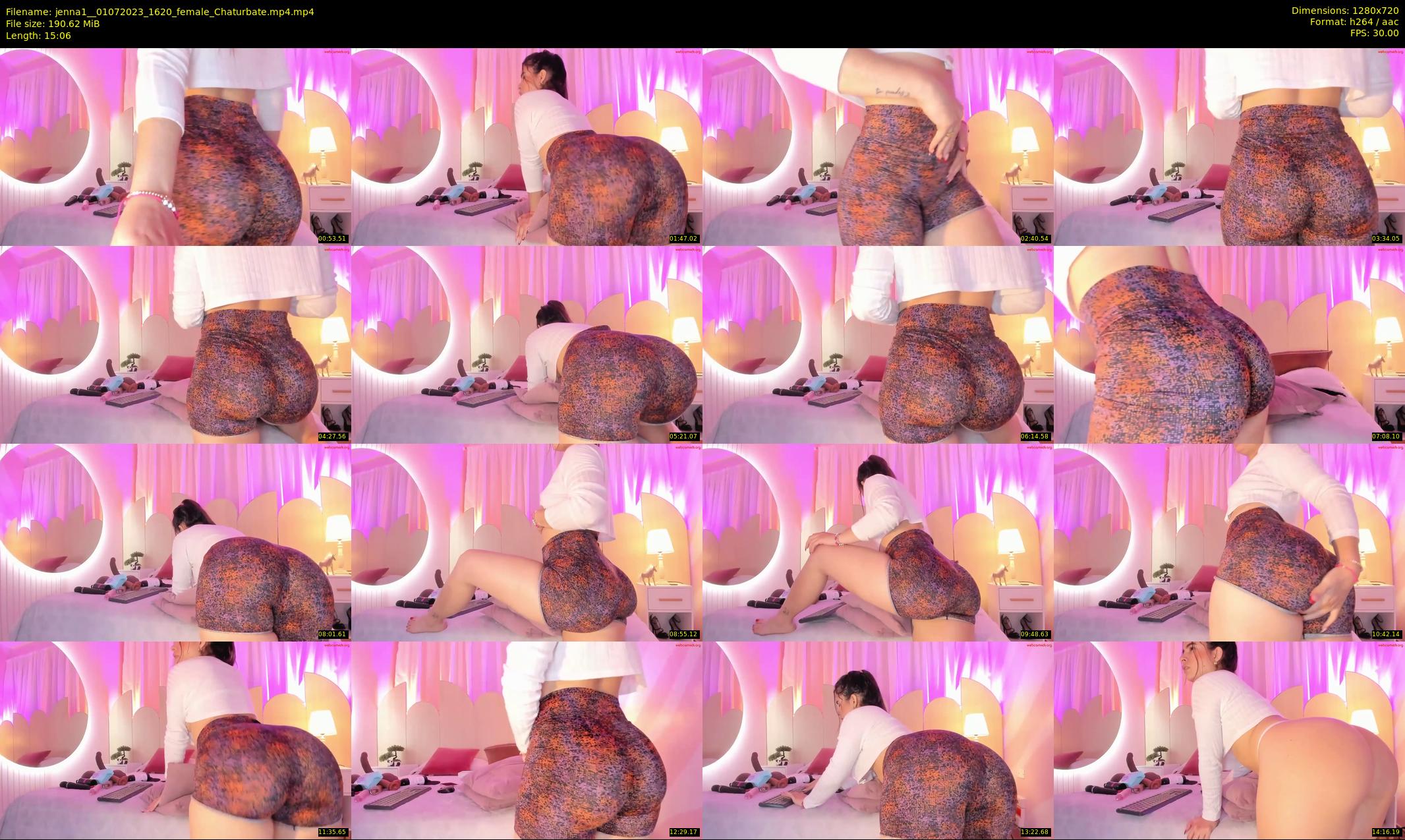 jenna1_ — 16 minute Chaturbate female cam show recording, 720p, Jul 1, 2023