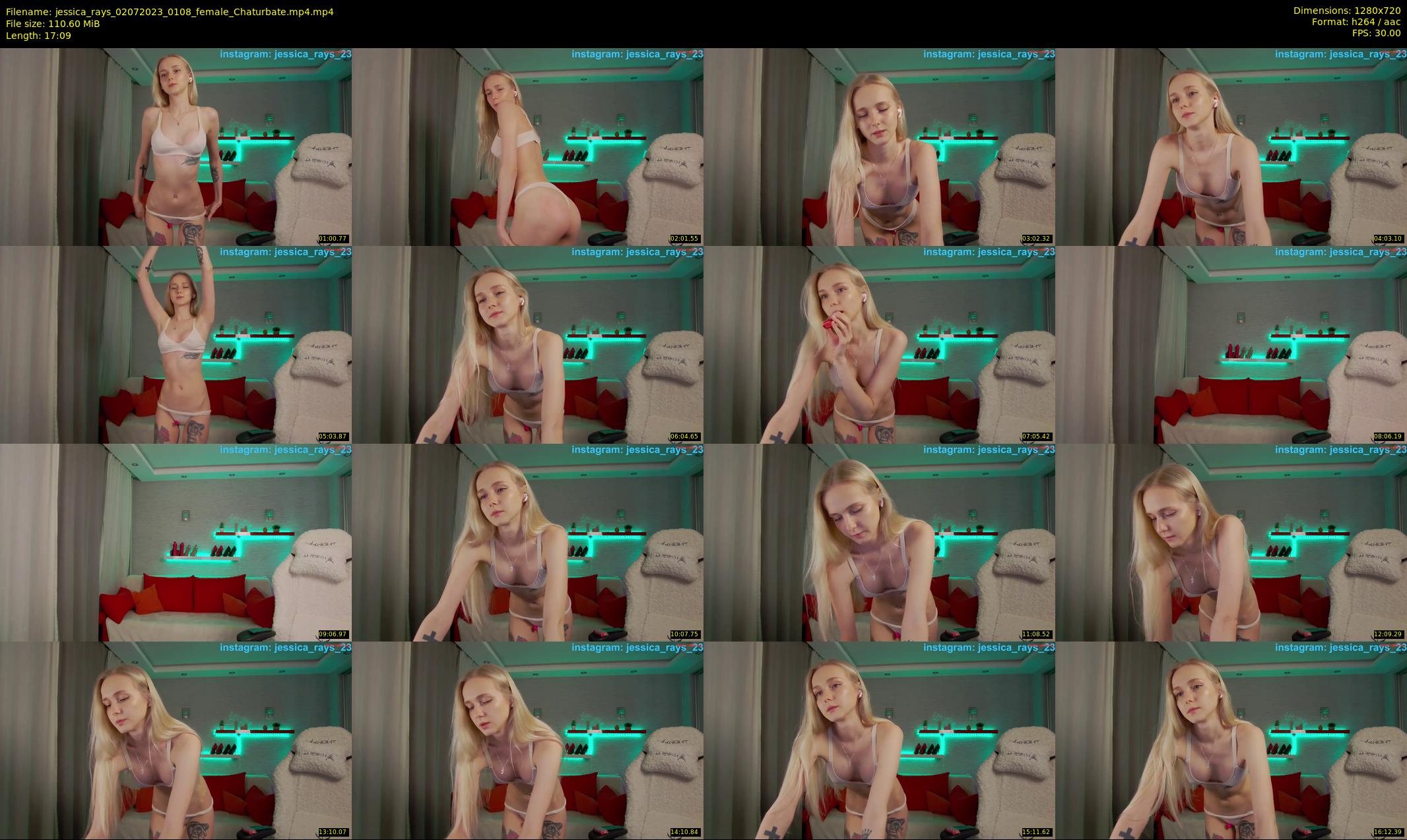 jessica_rays — 18 minute Chaturbate couple cam show recording, 720p, Jul 2, 2023