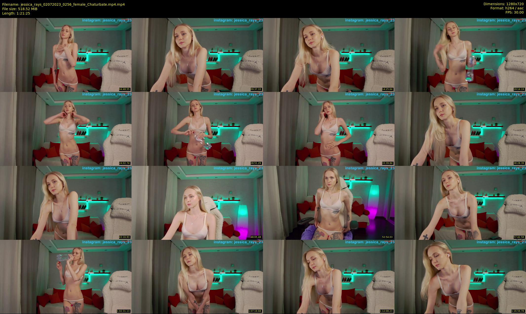 jessica_rays — 82 minute Chaturbate couple cam show recording, 720p, Jul 2, 2023