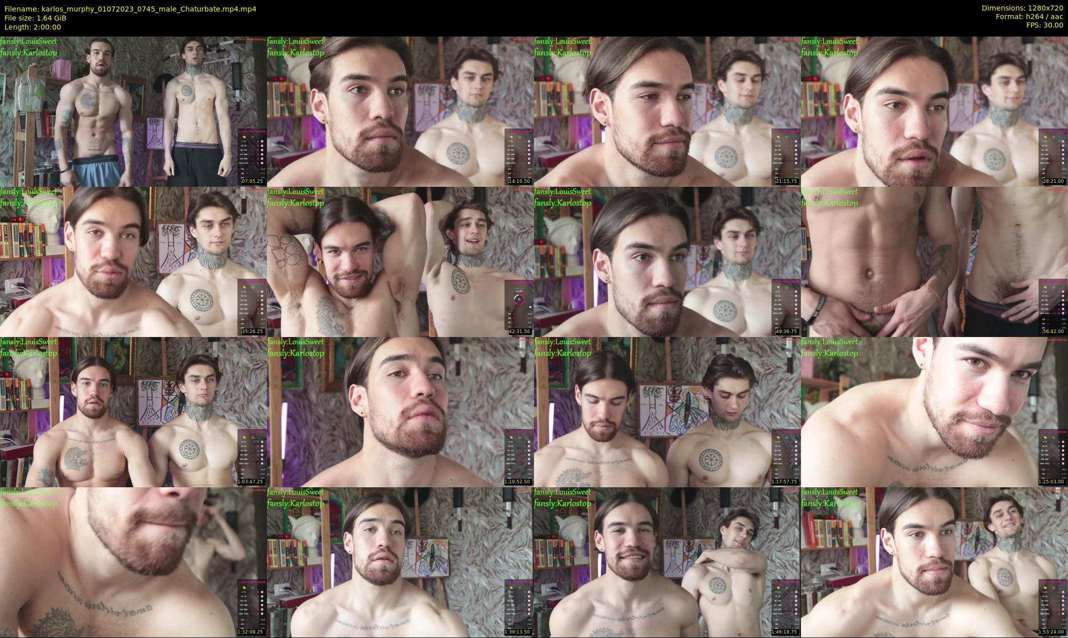 karlos_murphy — 120 minute Chaturbate male cam show recording, 720p, Jul 1, 2023