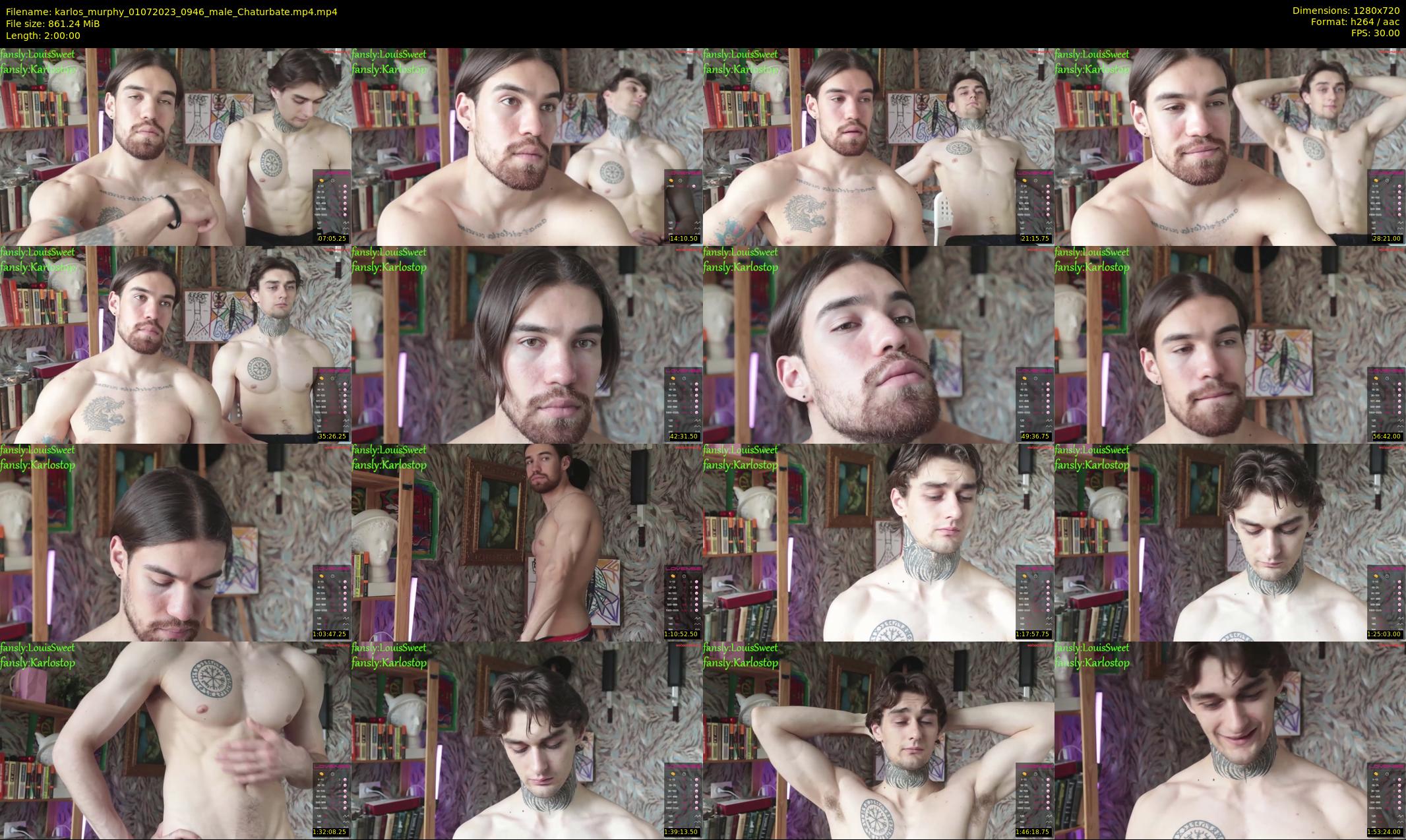 karlos_murphy — 120 minute Chaturbate male cam show recording, 720p, Jul 1, 2023