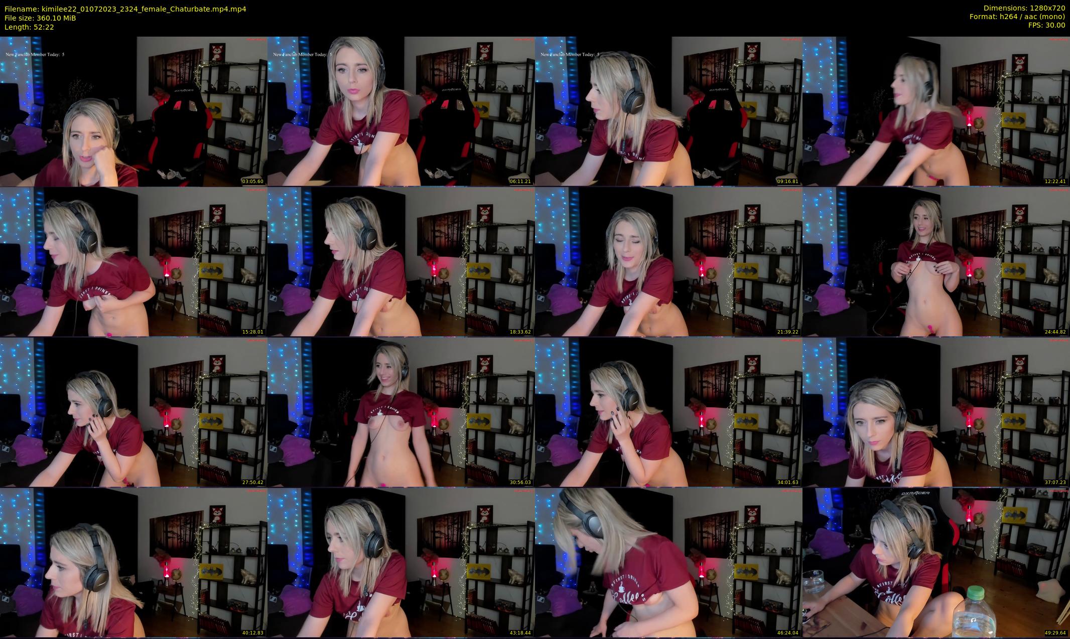 kimilee22 — 53 minute Chaturbate female cam show recording, 720p, Jul 1, 2023