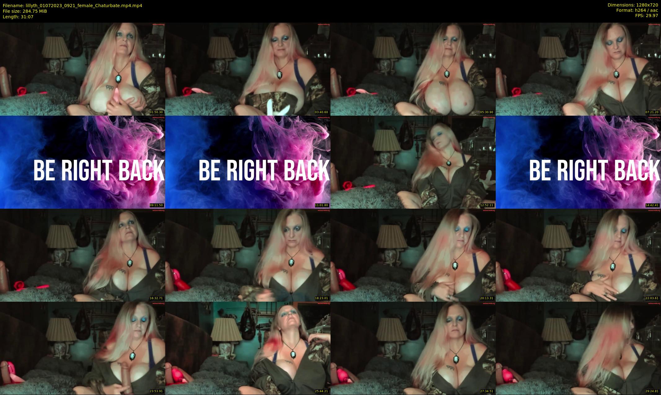 lillyth — 32 minute Chaturbate female cam show recording, 720p, Jul 1, 2023