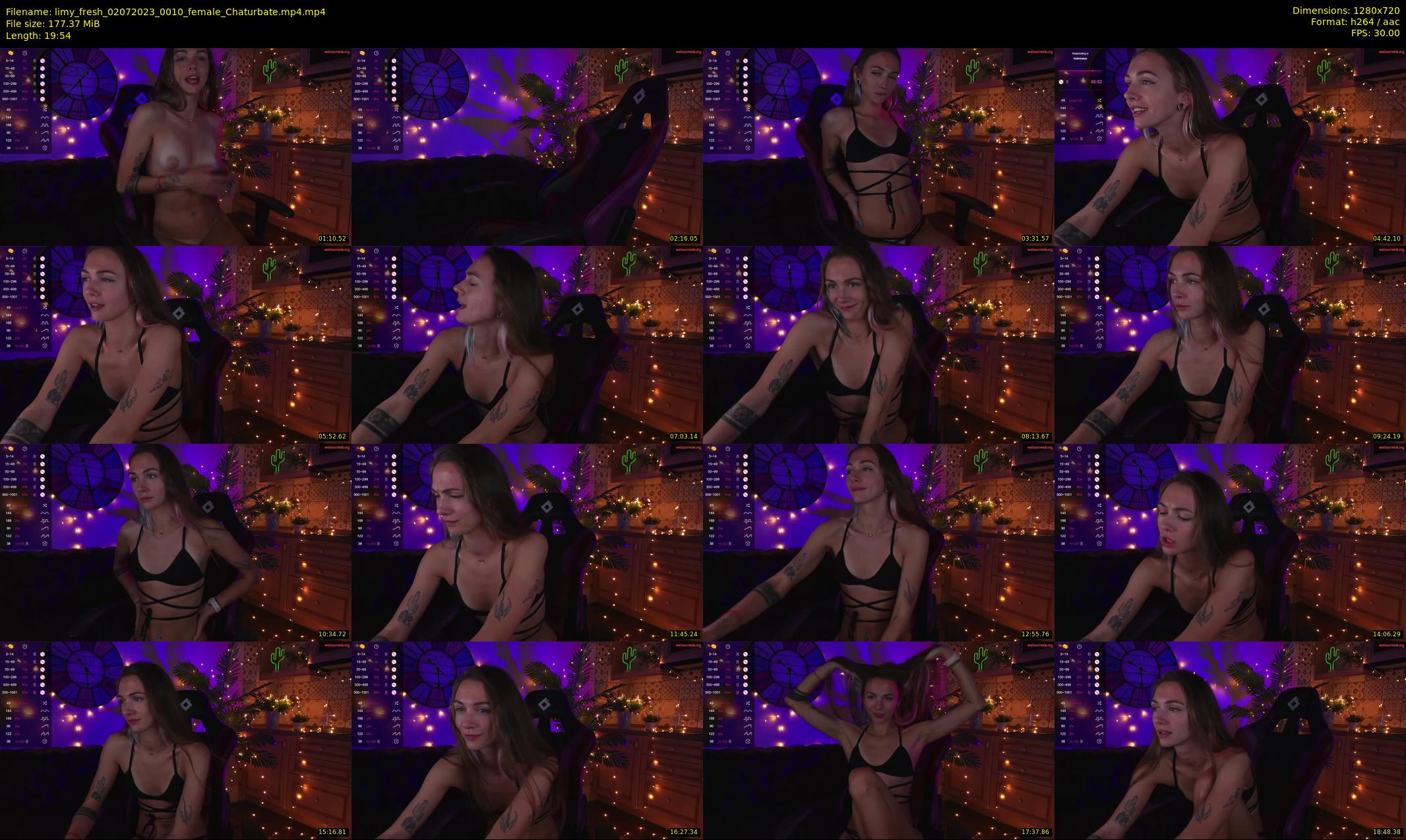 limy_fresh — 20 minute Chaturbate female cam show recording, 720p, Jul 2, 2023