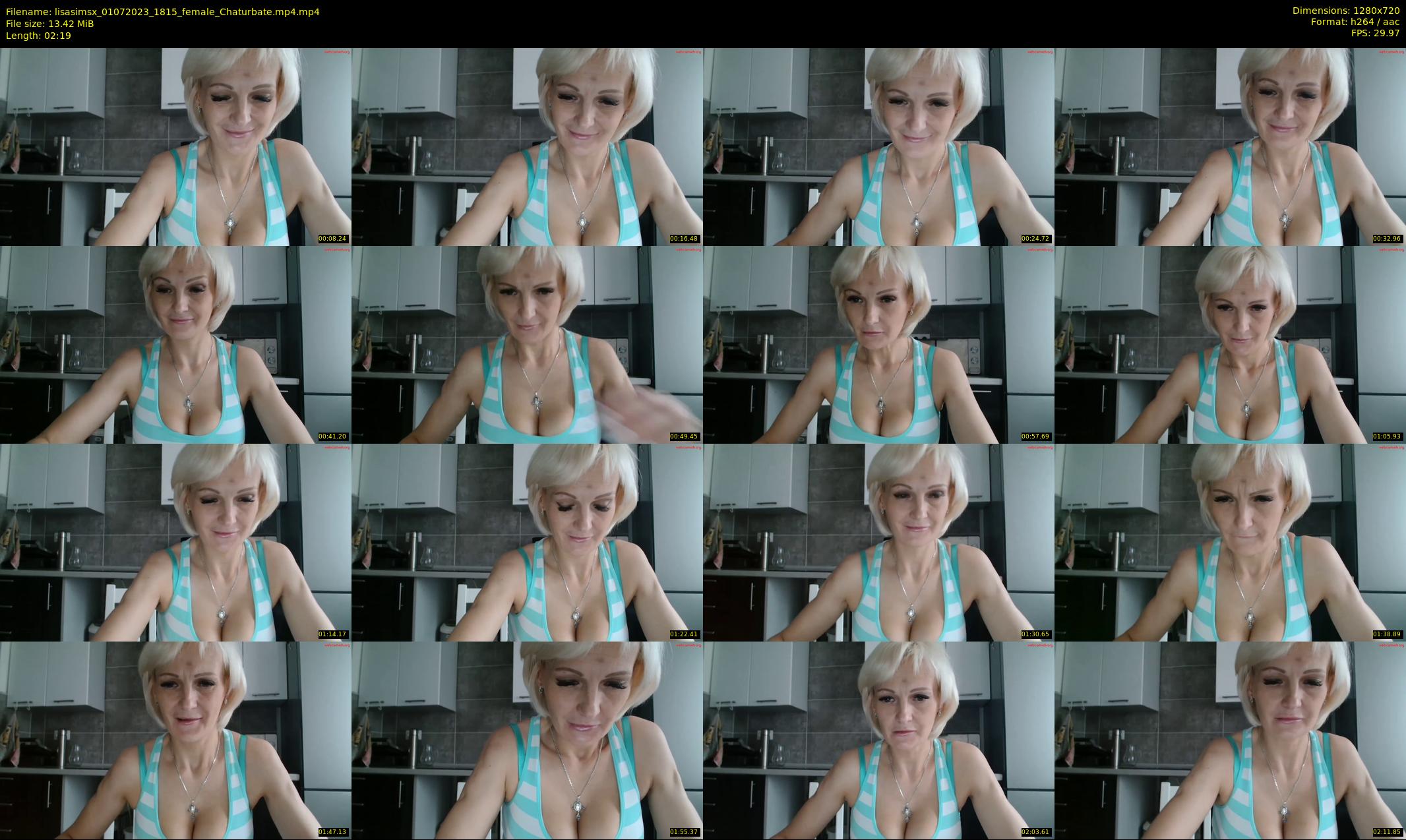 lisasimsx — 3 minute Chaturbate female cam show recording, 720p, Jul 1, 2023
