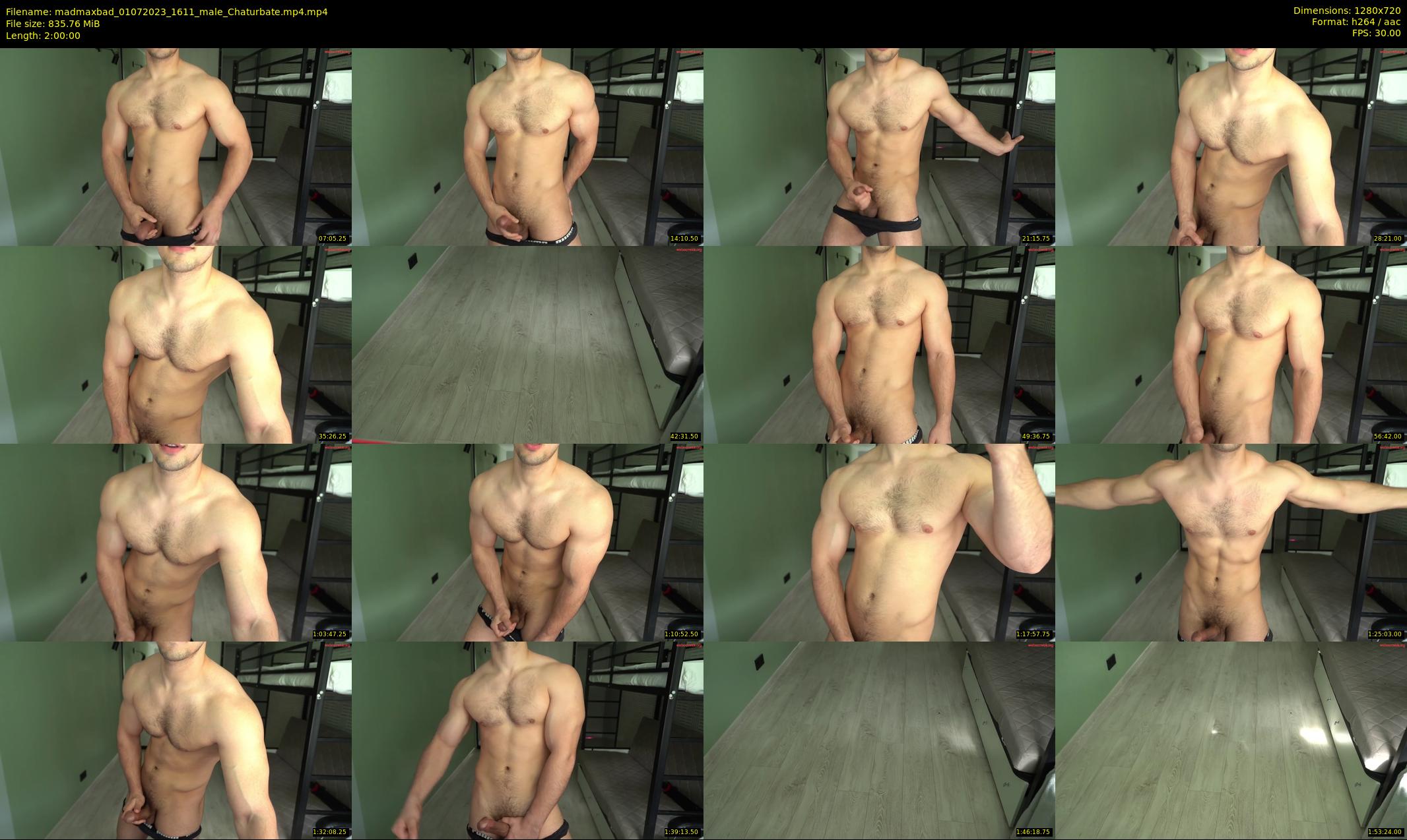 madmaxbad — 120 minute Chaturbate male cam show recording, 720p, Jul 1, 2023