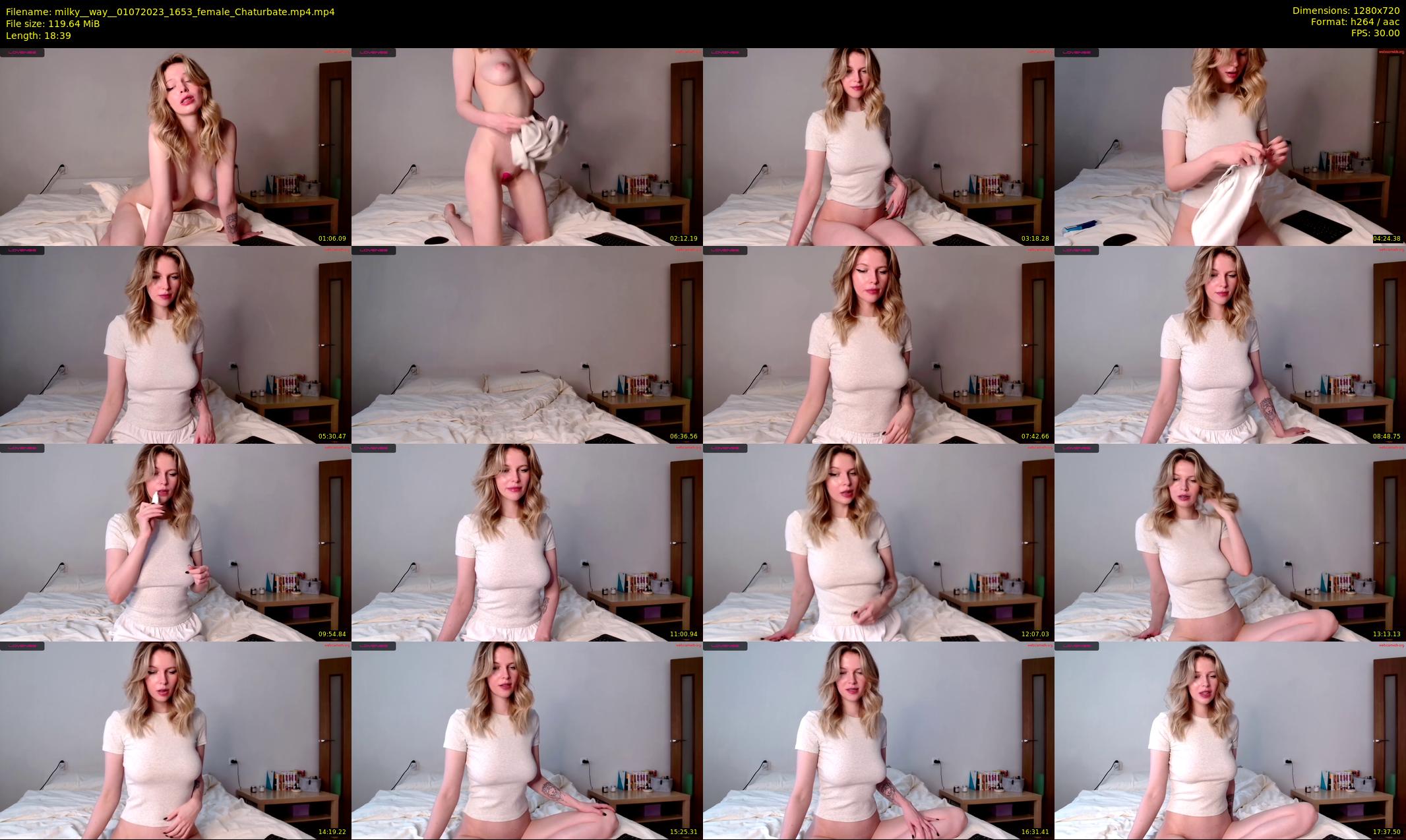 milky__way_ — 19 minute Chaturbate female cam show recording, 720p, Jul 1, 2023