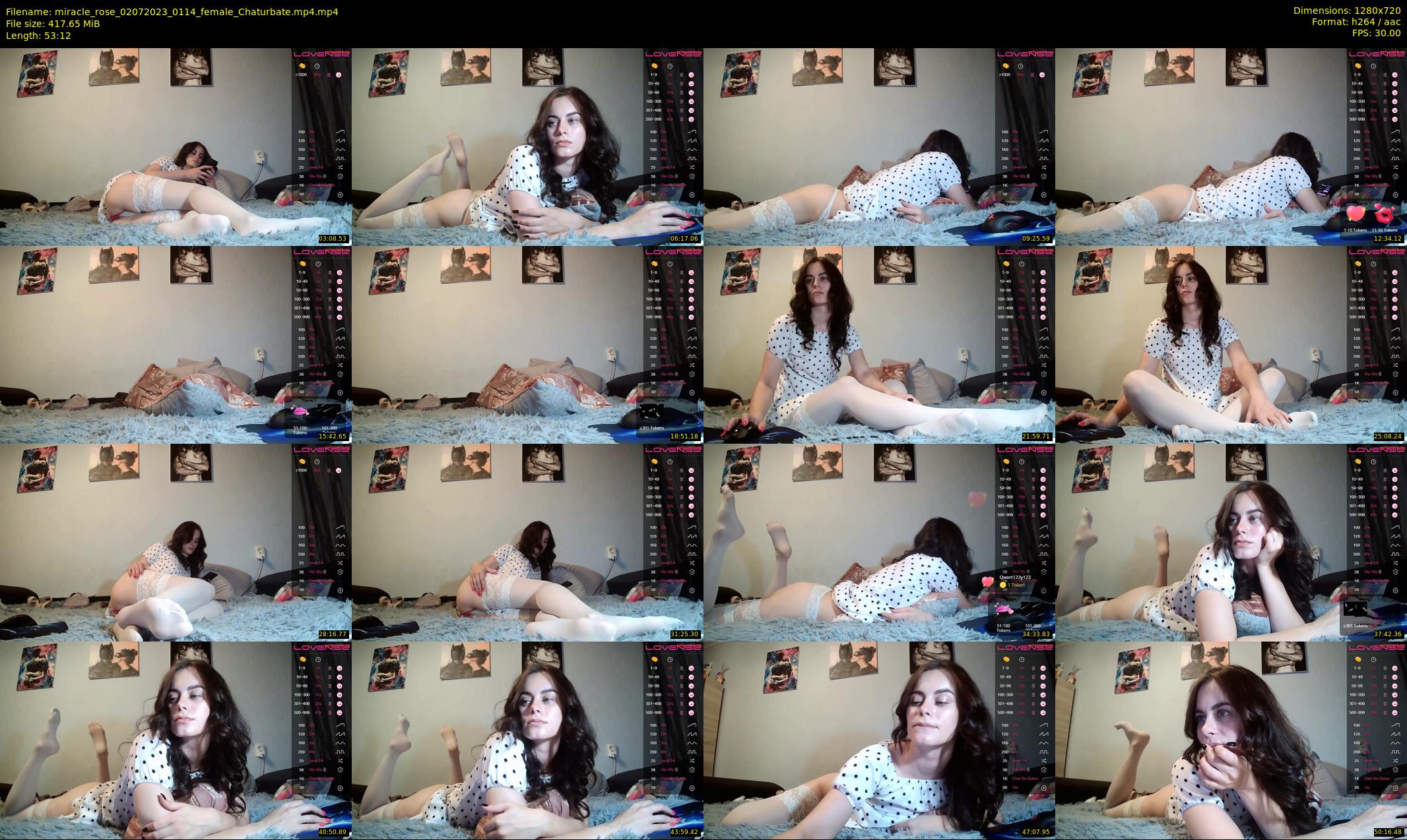 miracle_rose — 54 minute Chaturbate female cam show recording, 720p, Jul 2, 2023
