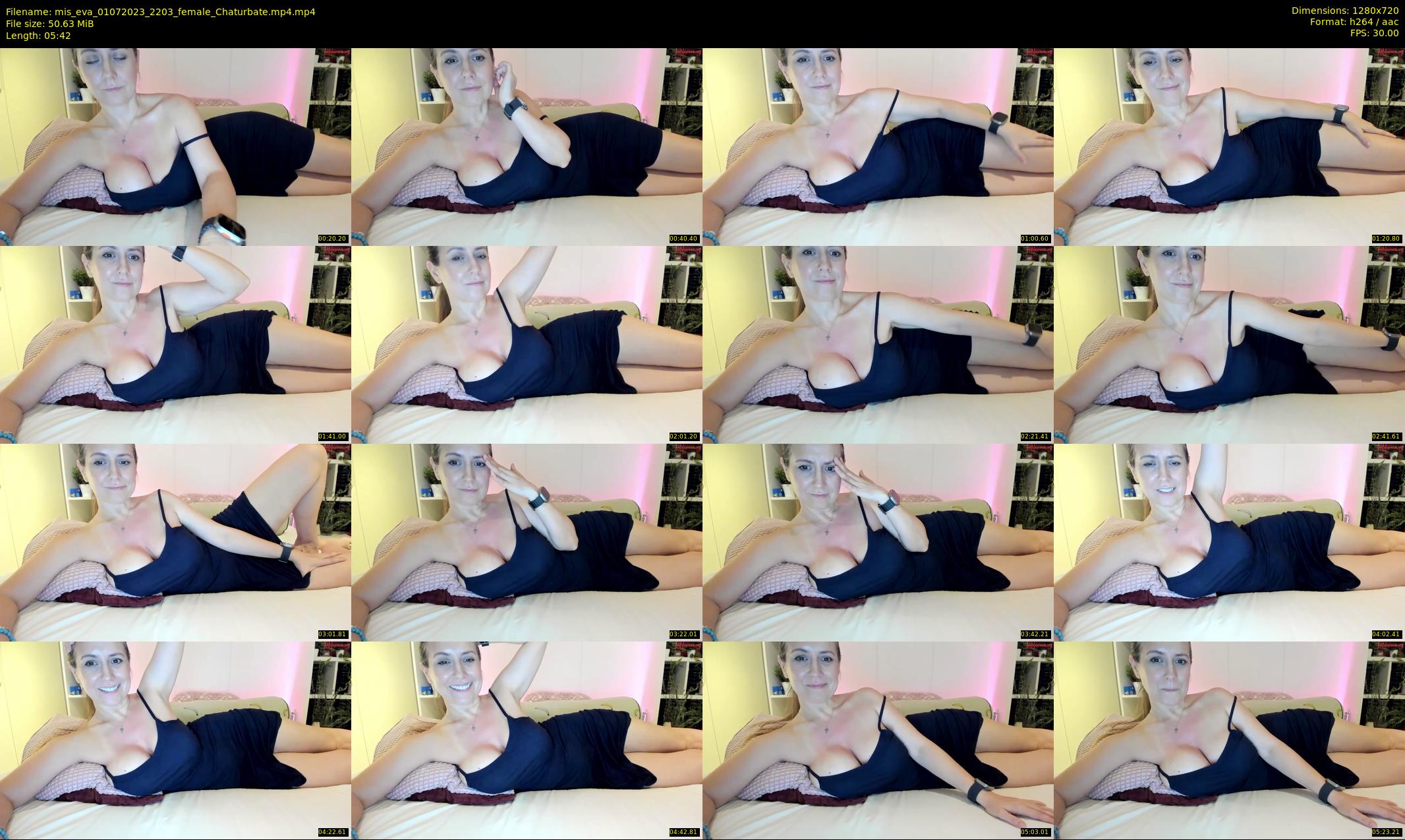 mis_eva — 6 minute Chaturbate female cam show recording, 720p, Jul 1, 2023
