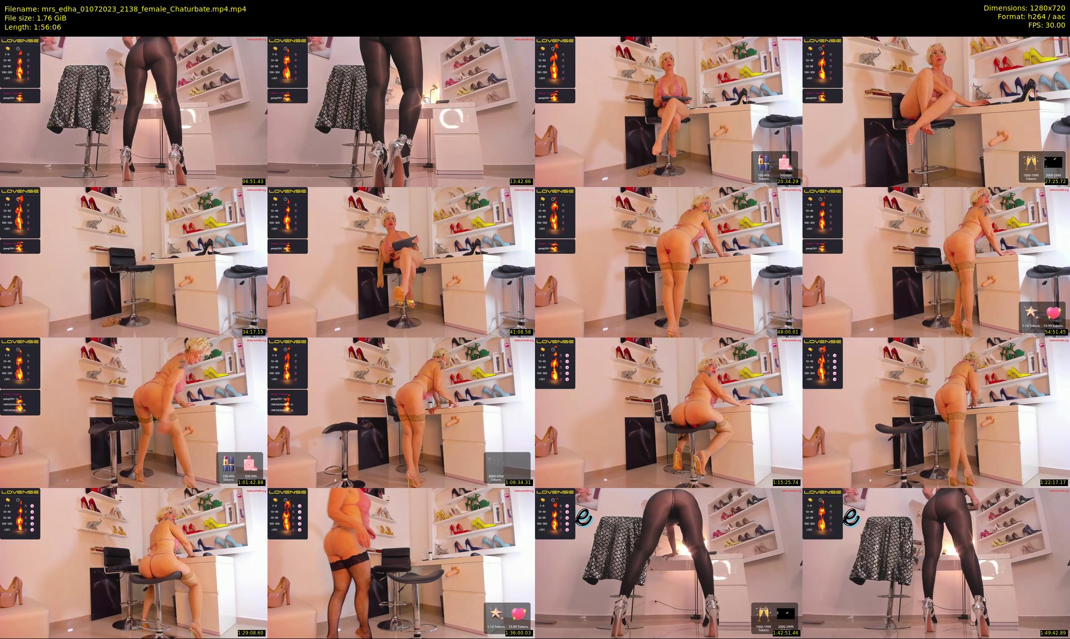 mrs_edha — 117 minute Chaturbate female cam show recording, 720p, Jul 1, 2023