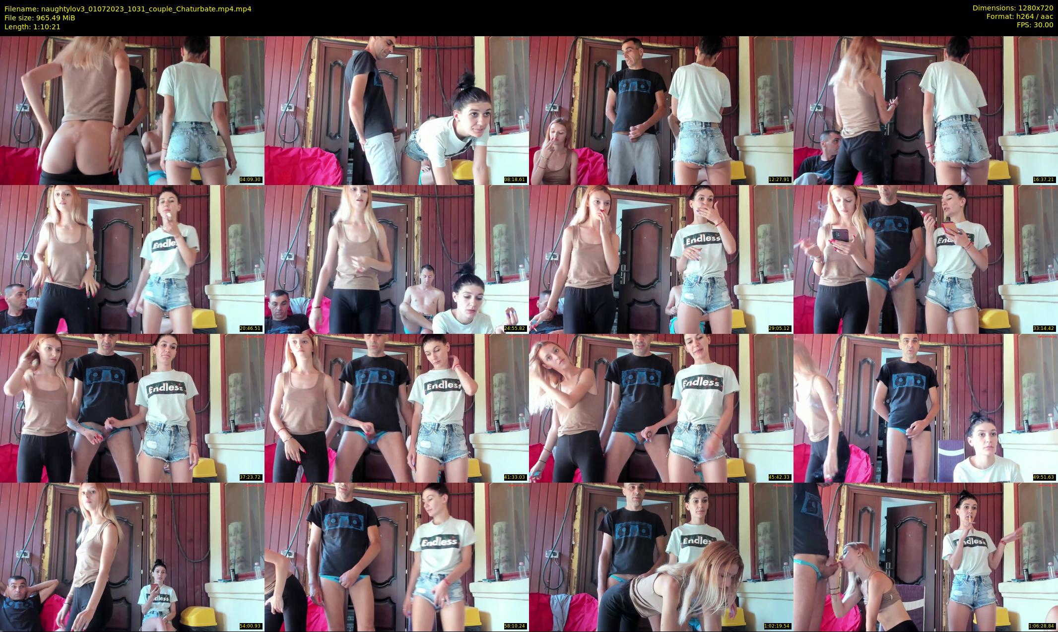 naughtylov3 — 71 minute Chaturbate couple cam show recording, 720p, Jul 1, 2023
