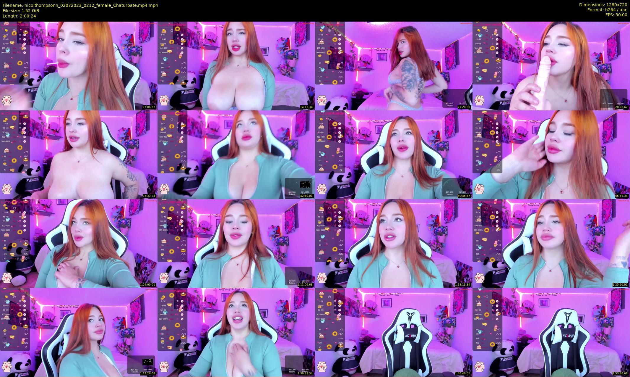 nicolthompsonn — 121 minute Chaturbate female cam show recording, 720p, Jul 2, 2023