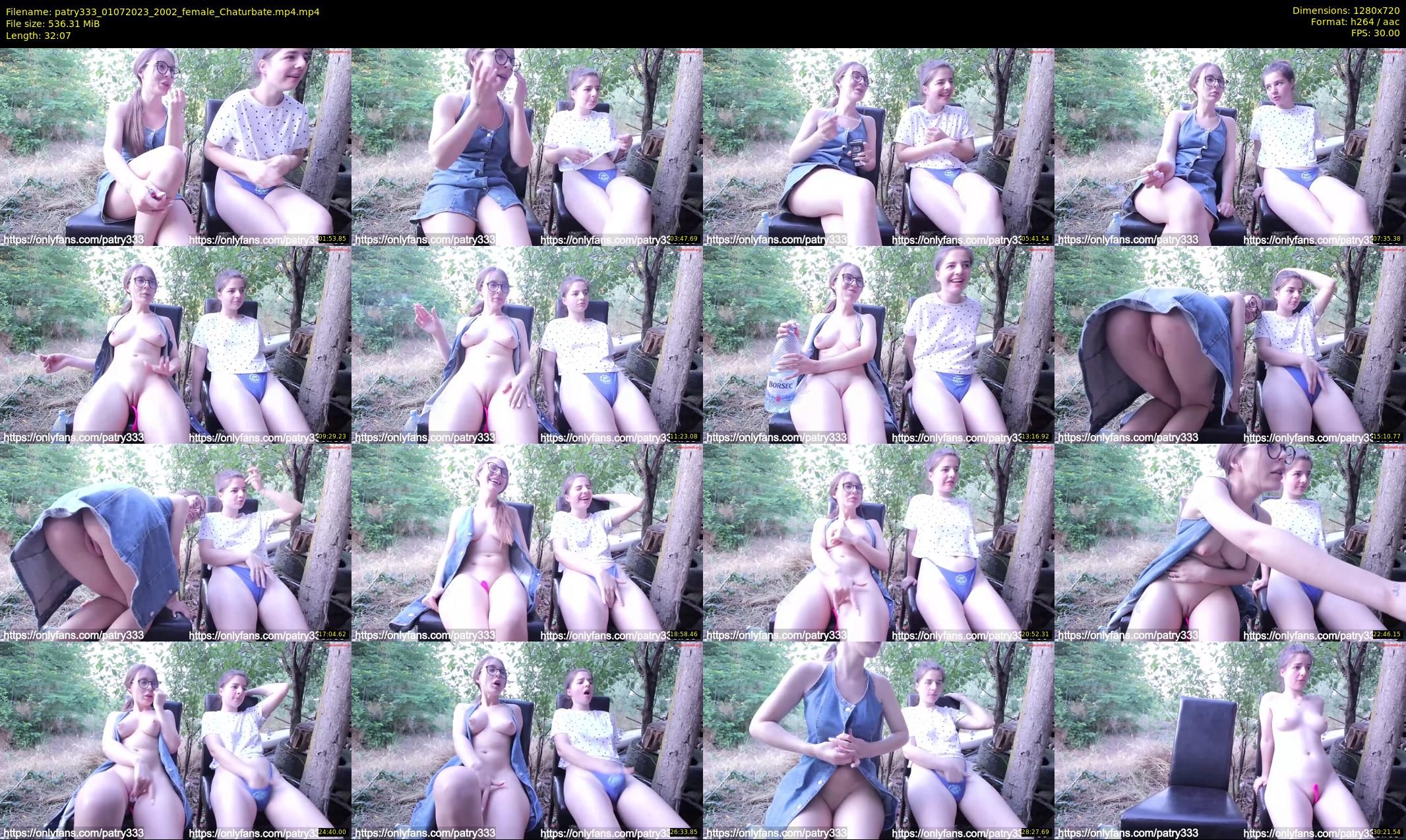 patry333 — 33 minute Chaturbate female cam show recording, 720p, Jul 1, 2023