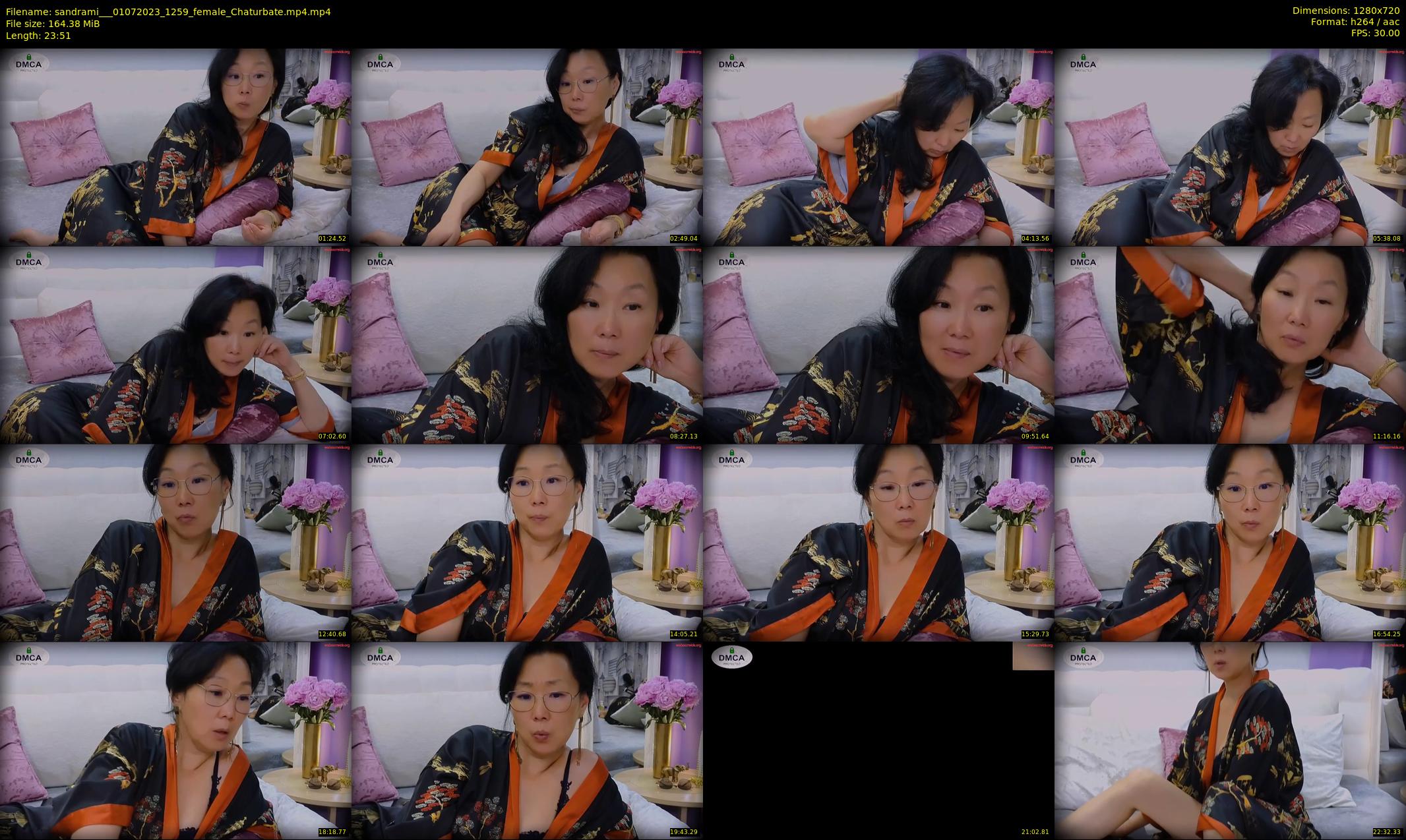 sandrami__ — 24 minute Chaturbate female cam show recording, 720p, Jul 1, 2023