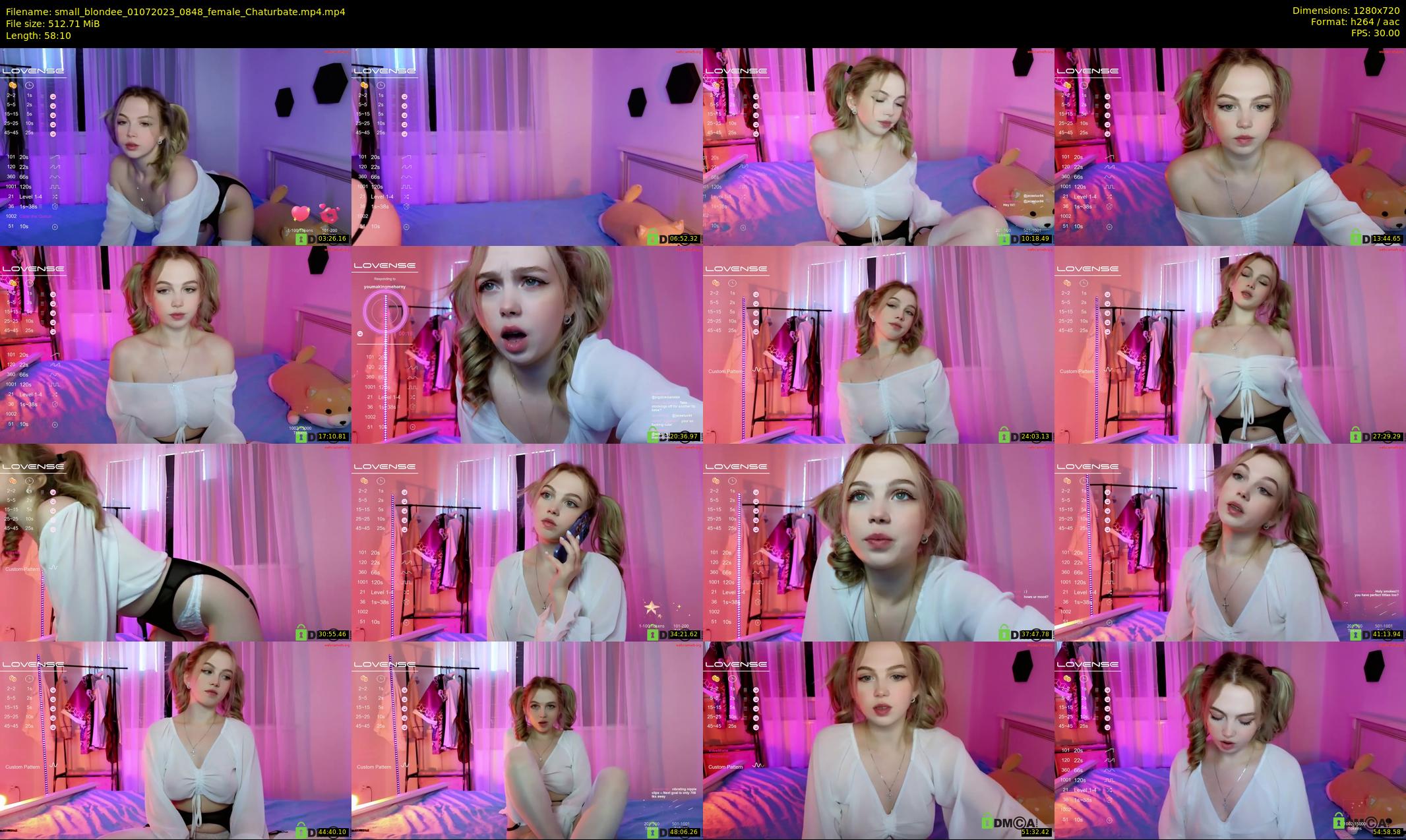 small_blondee — 59 minute Chaturbate female cam show recording, 720p, Jul 1, 2023