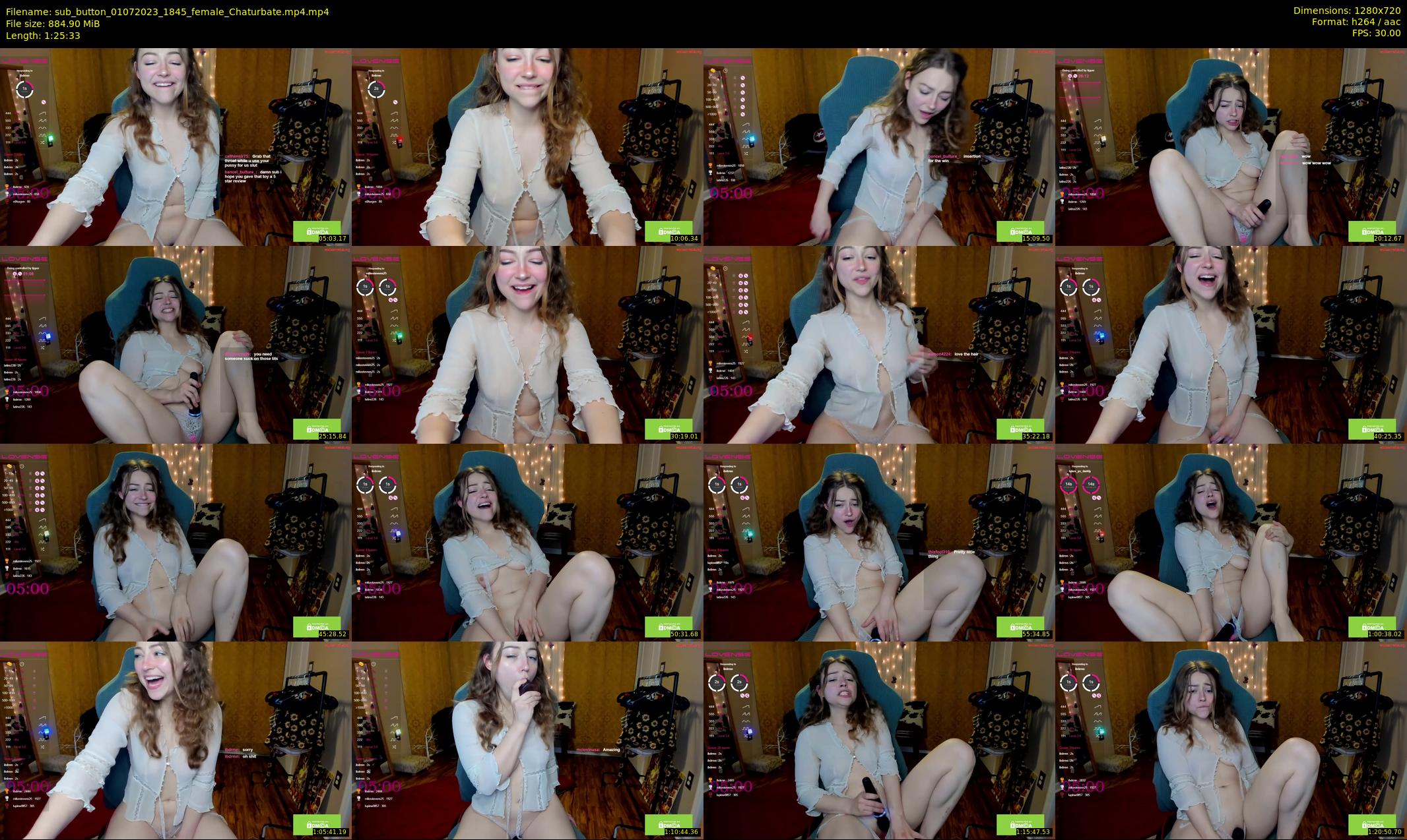 sub_button — 86 minute Chaturbate female cam show recording, 720p, Jul 1, 2023