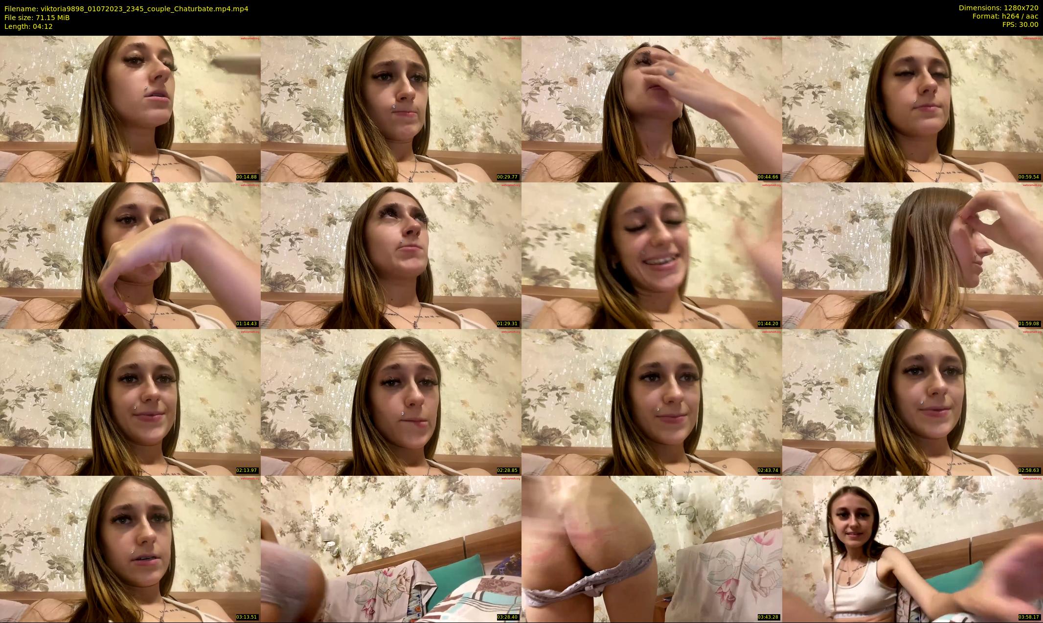 viktoria9898 — 5 minute Chaturbate couple cam show recording, 720p, Jul 1, 2023