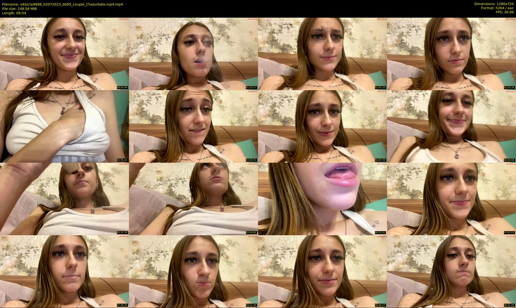 viktoria9898 — 10 minute Chaturbate couple cam show recording, 720p, Jul 2, 2023