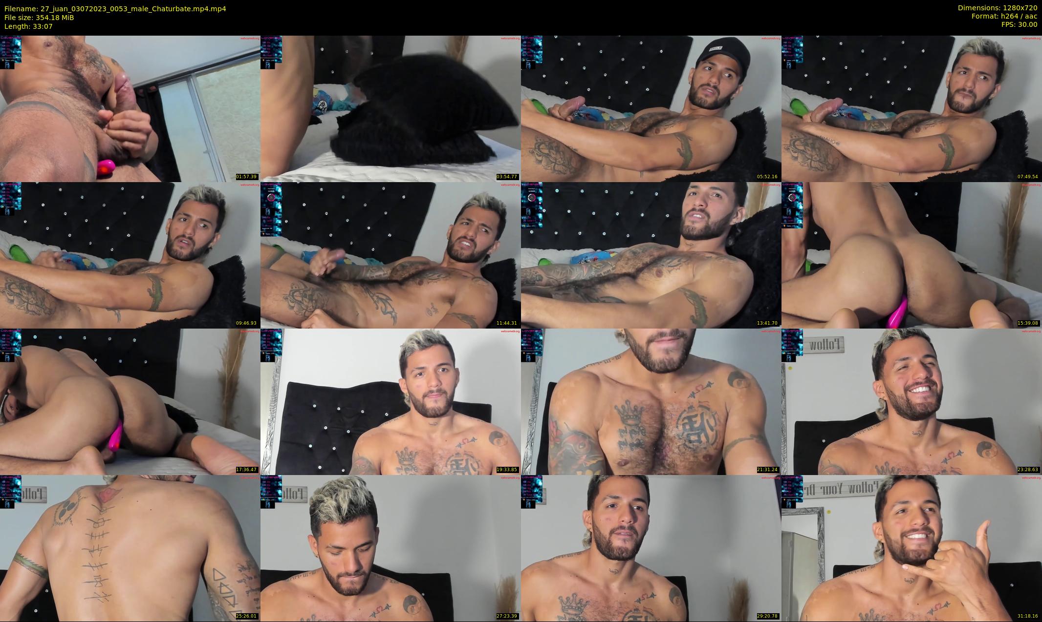 27_juan — 34 minute Chaturbate male cam show recording, 720p, Jul 3, 2023
