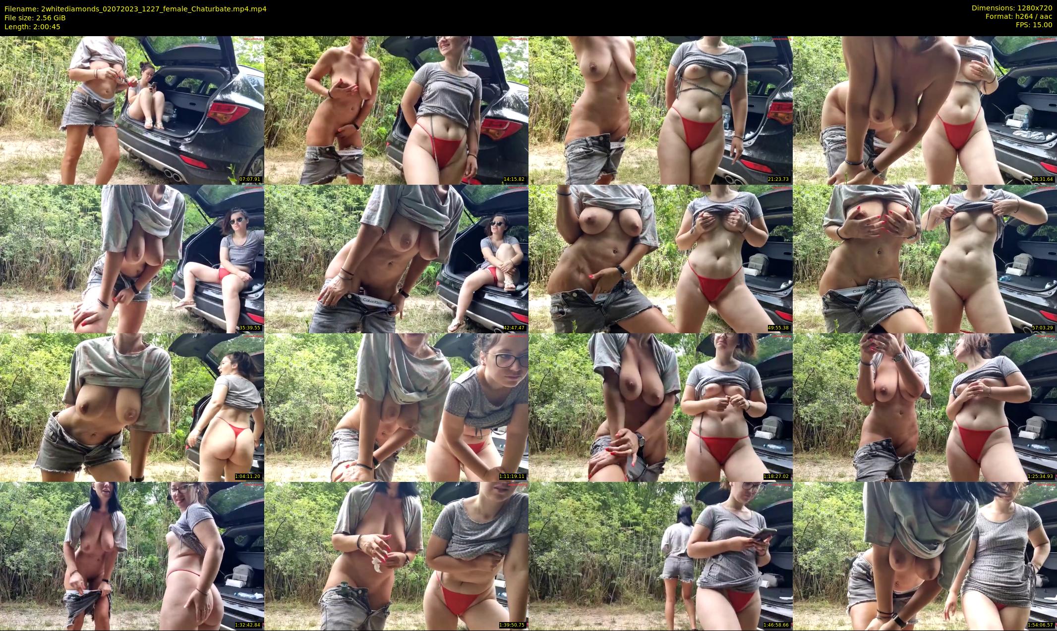 2whitediamonds — 121 minute Chaturbate couple cam show recording, 720p, Jul 2, 2023
