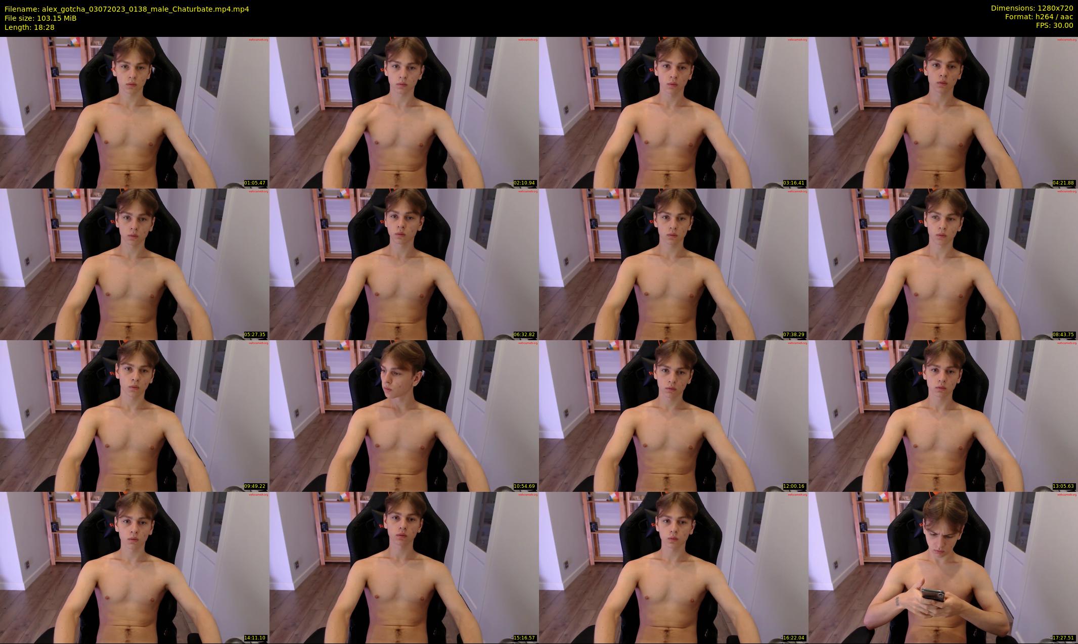 alex_gotcha — 19 minute Chaturbate male cam show recording, 720p, Jul 3, 2023