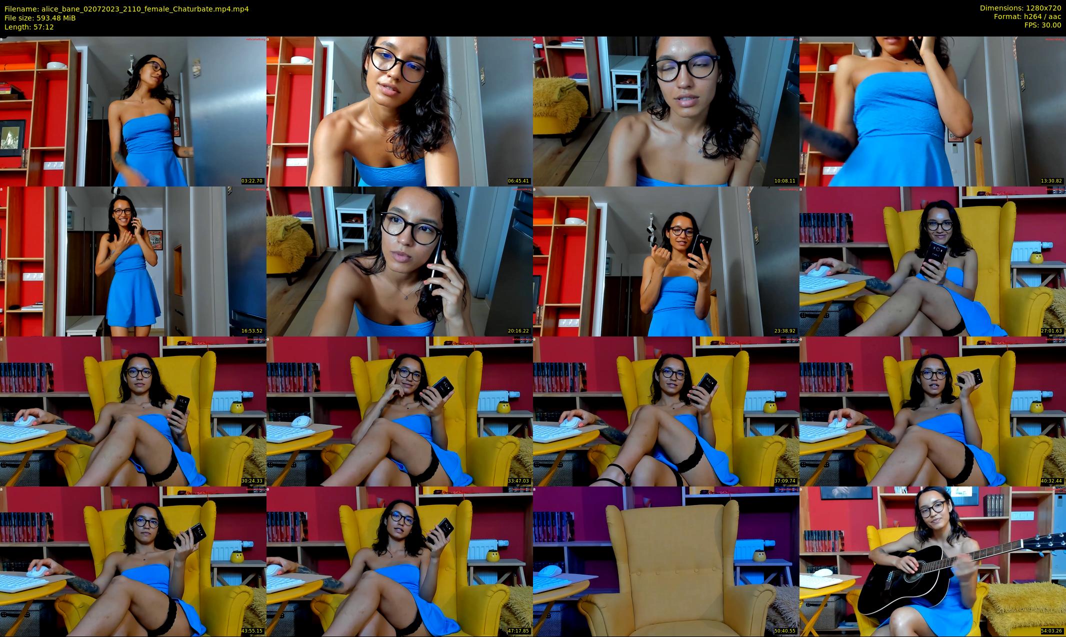 alice_bane — 58 minute Chaturbate female cam show recording, 720p, Jul 2, 2023