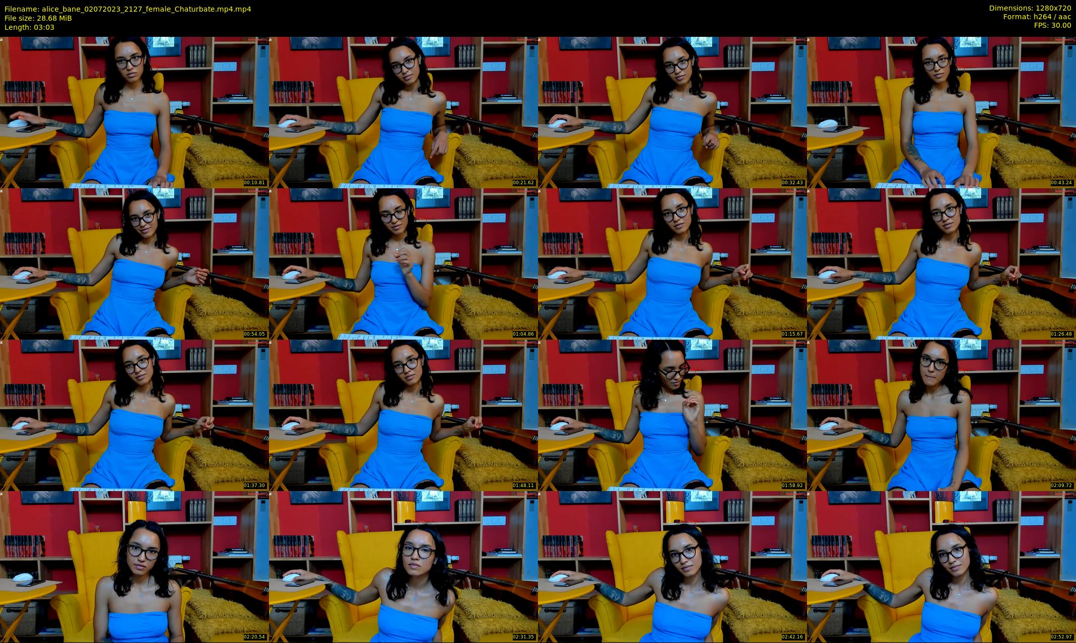 alice_bane — 4 minute Chaturbate female cam show recording, 720p, Jul 2, 2023