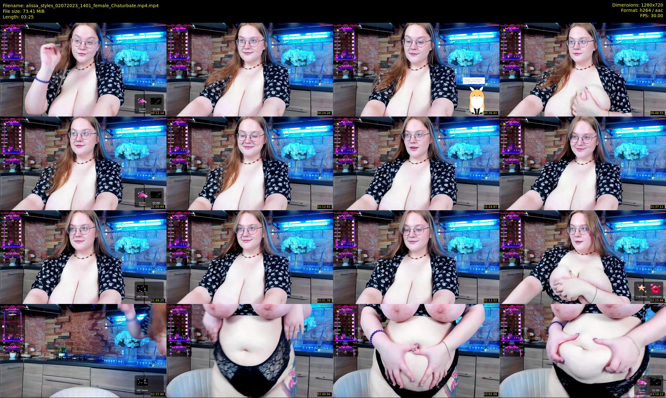 alissa_styles — 4 minute Chaturbate female cam show recording, 720p, Jul 2, 2023