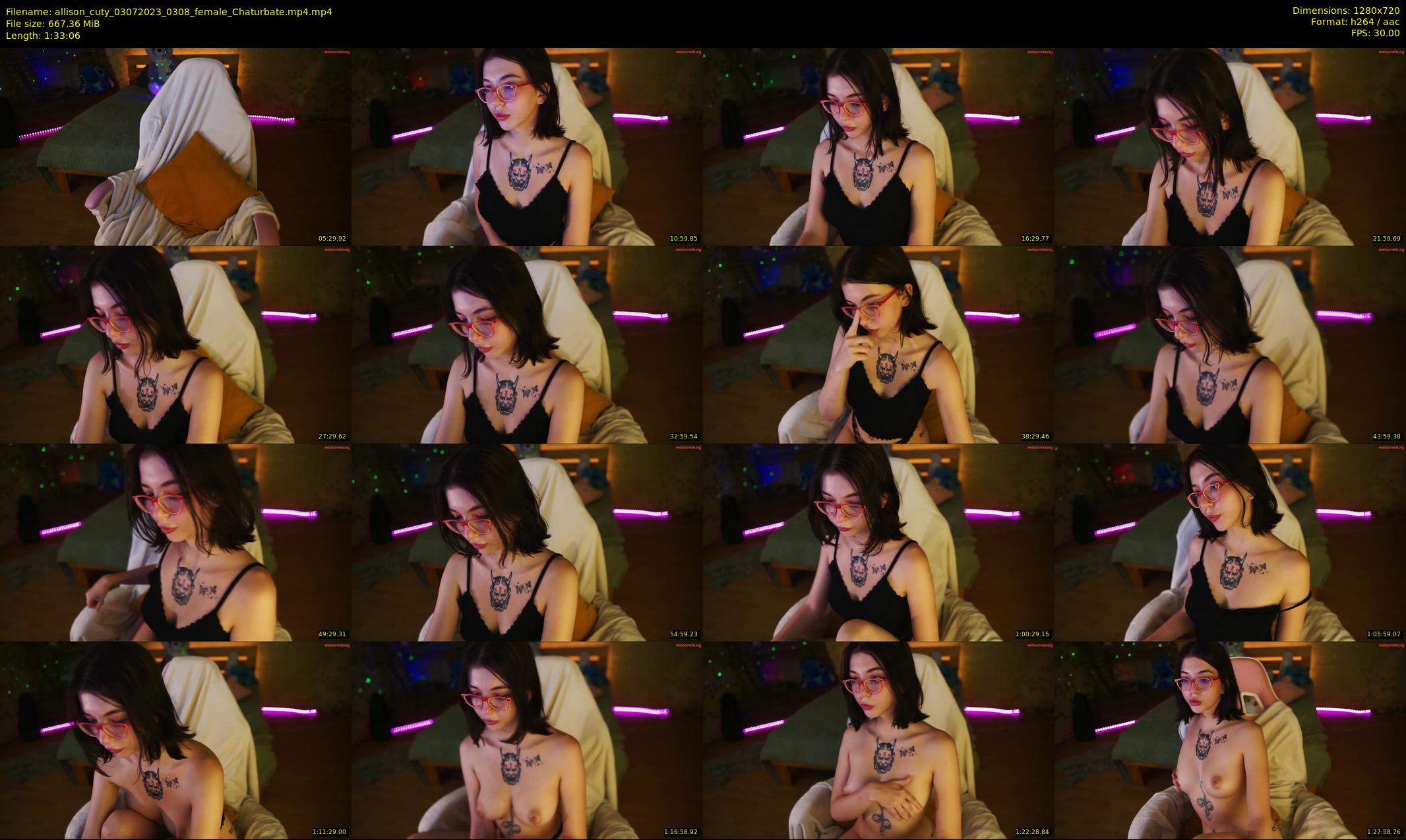 allison_cuty — 94 minute Chaturbate female cam show recording, 720p, Jul 3, 2023