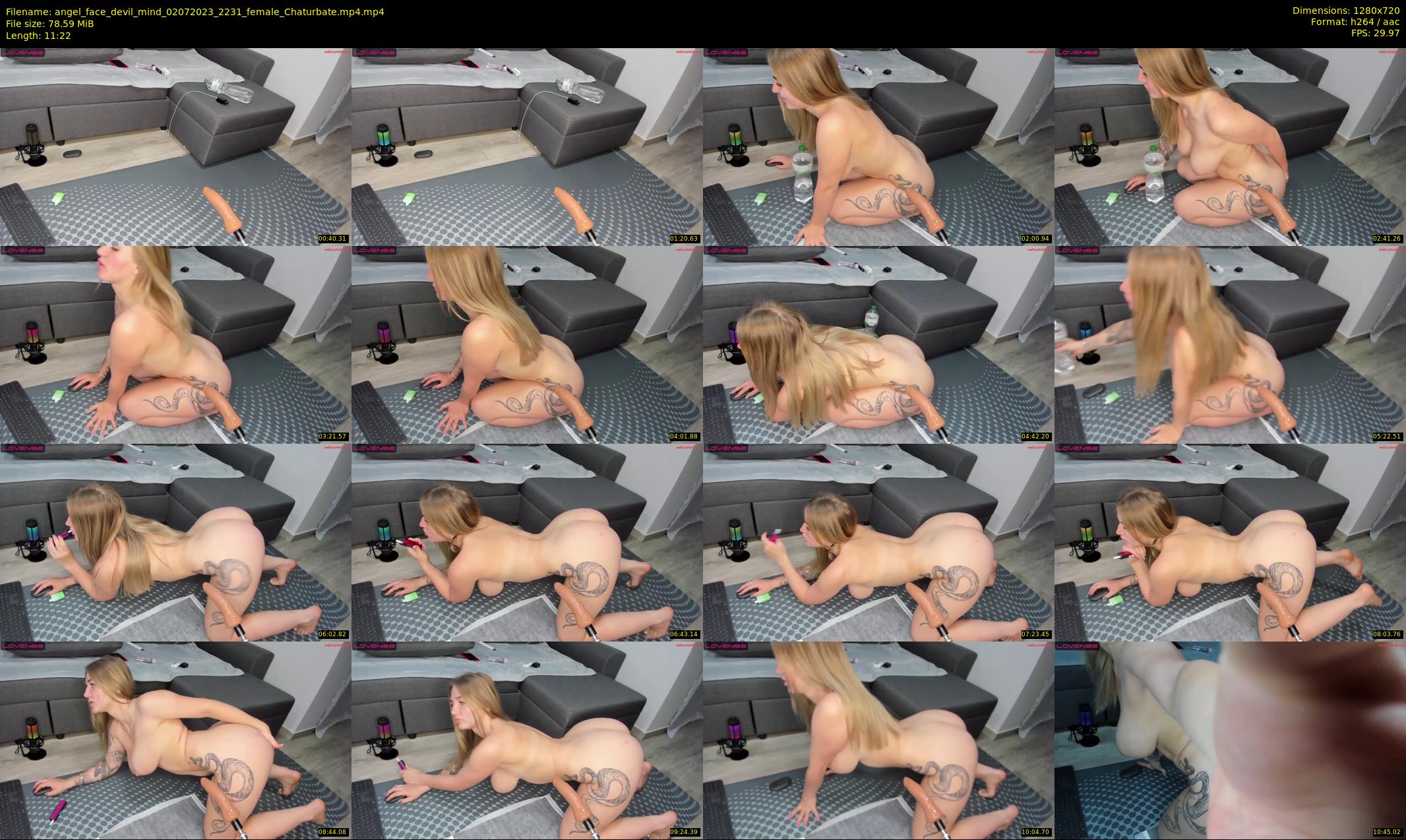 angel_face_devil_mind — 12 minute Chaturbate female cam show recording, 720p, Jul 2, 2023